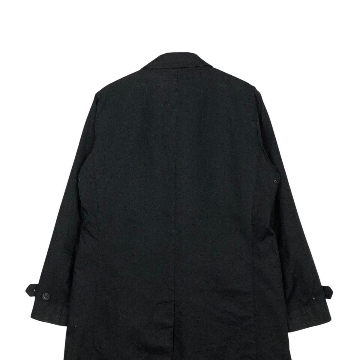 Japanese Brand SHIPS Archival Noir Tech-Twill Overcoat Issey Miyake Size US M / EU 48-50 / 2 - 11 Thumbnail