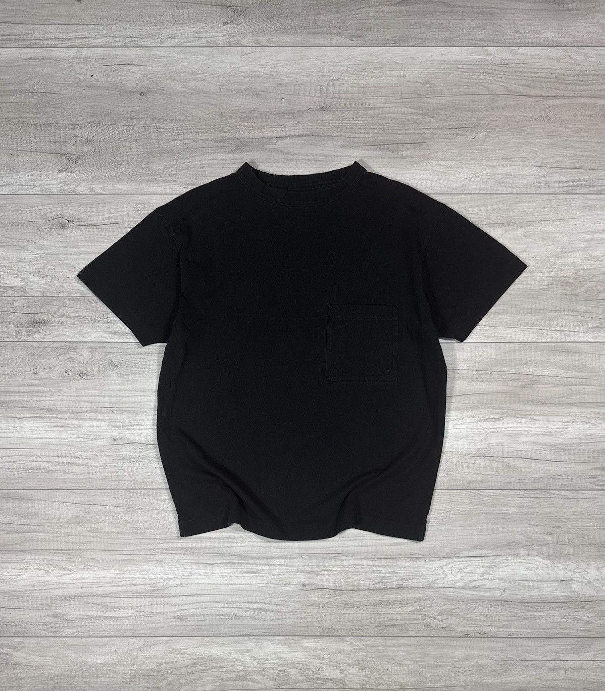 Lemaire Lemaire Garment Dyed Cotton Classic Fit Chest Pocket T Shirt Size US M / EU 48-50 / 2 - 1 Thumbnail