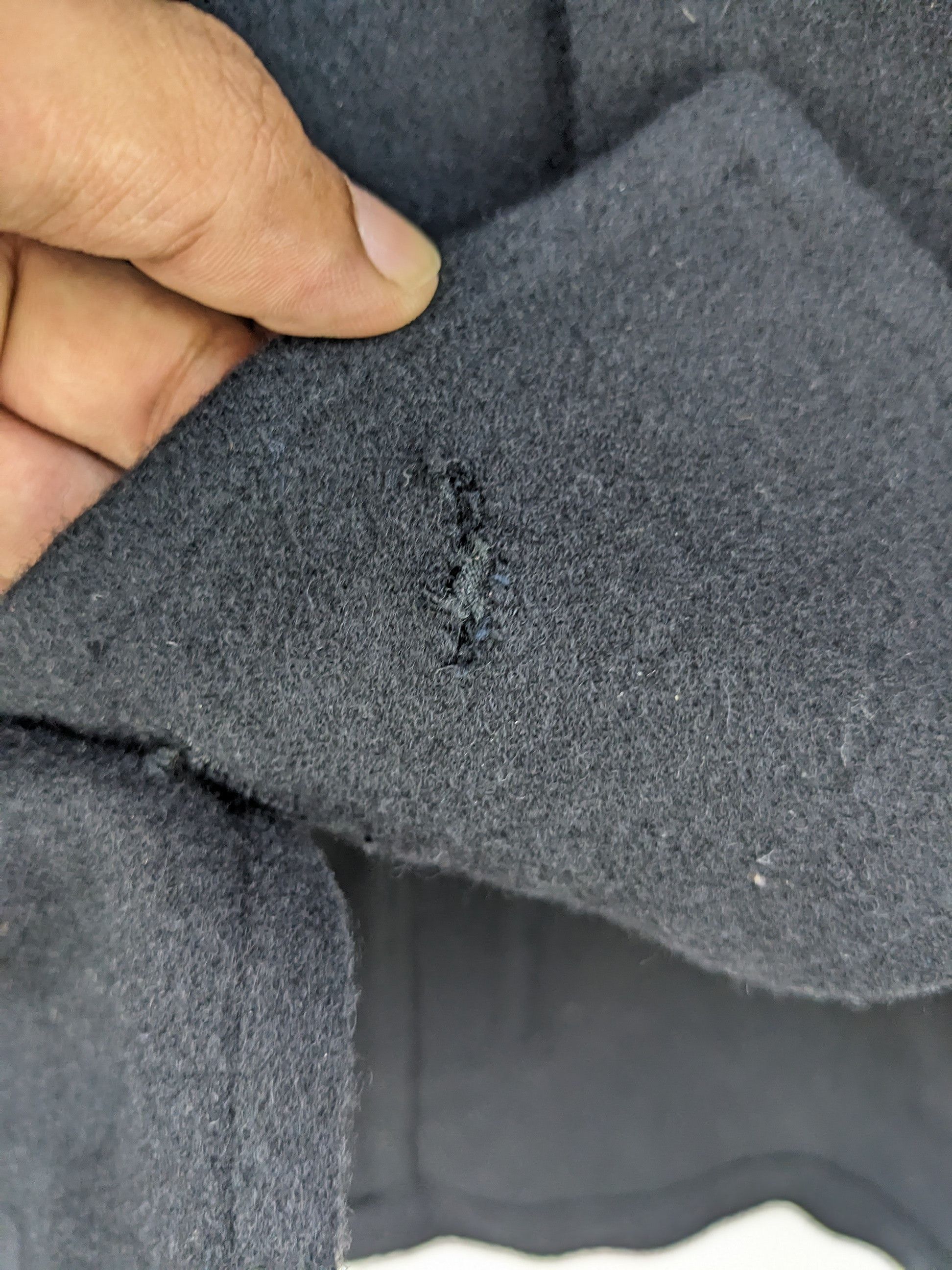 Japanese Brand × Y's × Yohji Yamamoto Vintage Yohji Yamamoto Noir Double Layer Wool Coat Size US M / EU 48-50 / 2 - 12 Thumbnail