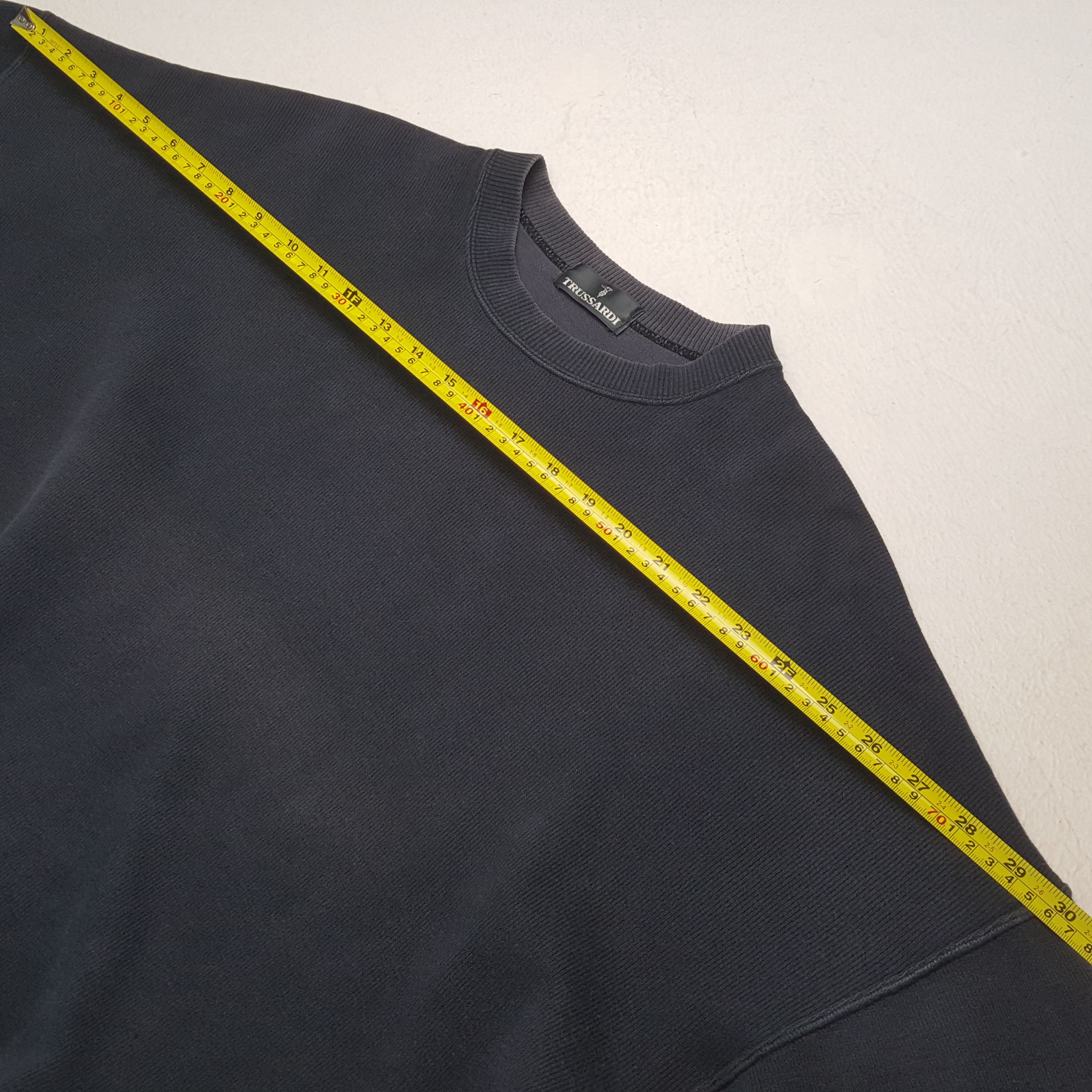 Trussardi Trussardi Spellout Design Sweatshirt 33 Size US XL / EU 56 / 4 - 5 Thumbnail