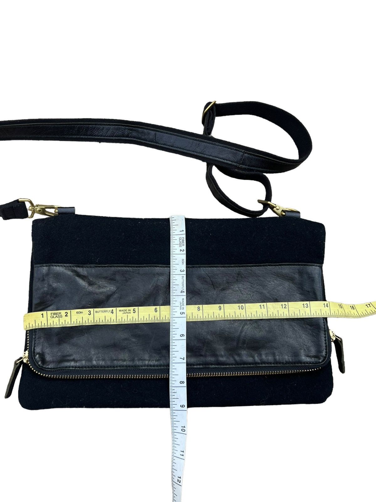 Leather Otias Japan Hybrid Wool Leather Bag Size ONE SIZE - 18 Thumbnail
