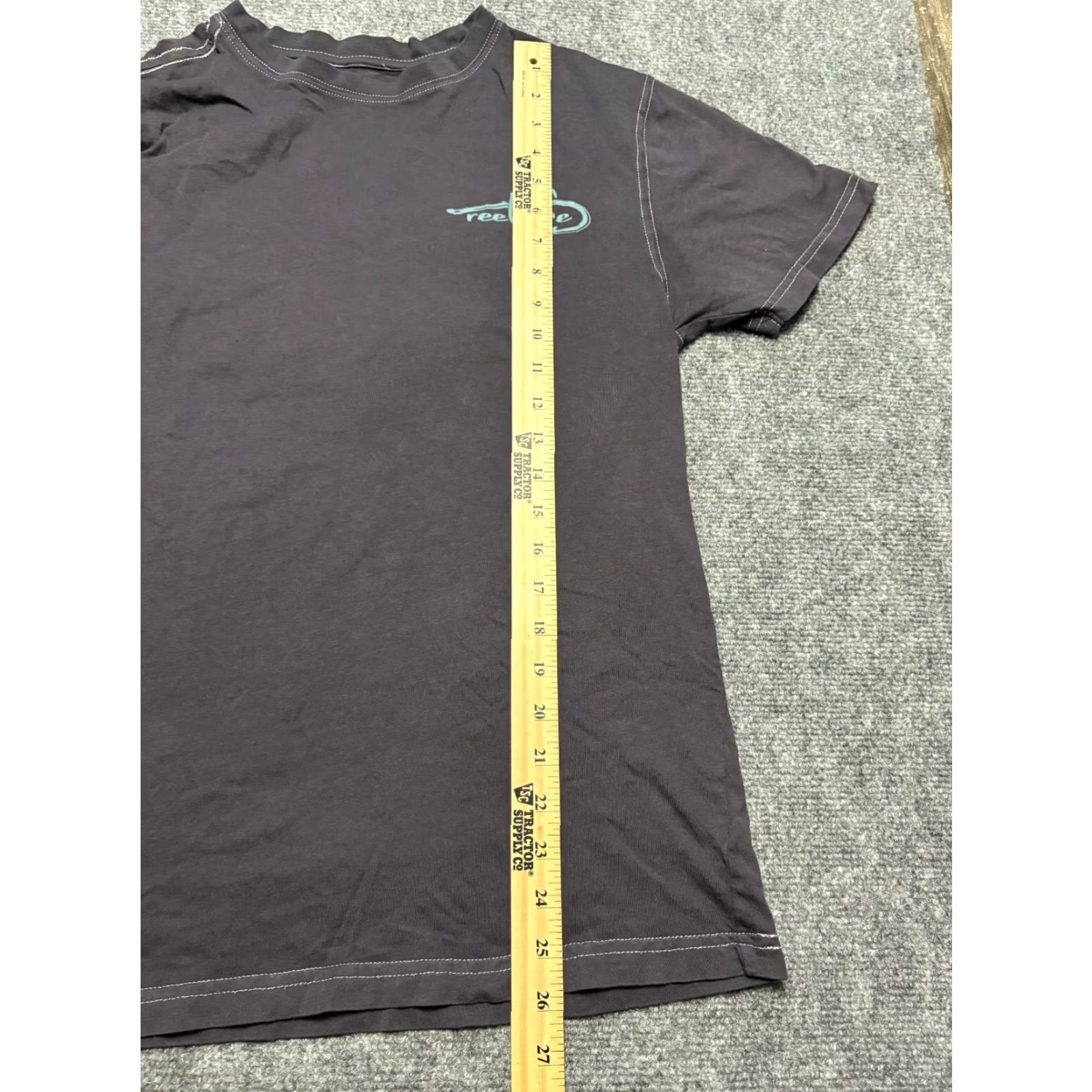 Alife Reel Life T Shirt Mens M Blue Short Sleeve Sailfish "Freshly Caught" Blue Size US M / EU 48-50 / 2 - 4 Thumbnail