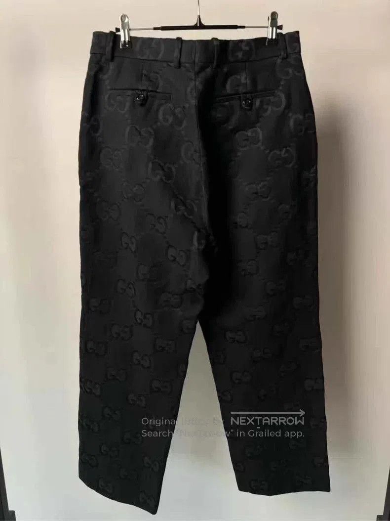 Gucci Gucci Monogram Print Denim Jeans. Size US 30 / EU 46 - 2 Thumbnail