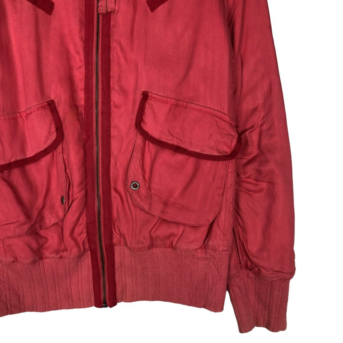 Diesel 🔥Vintage Bomber Jacket Biker Diesel Big Logo Backhit Size US S / EU 44-46 / 1 - 10 Thumbnail