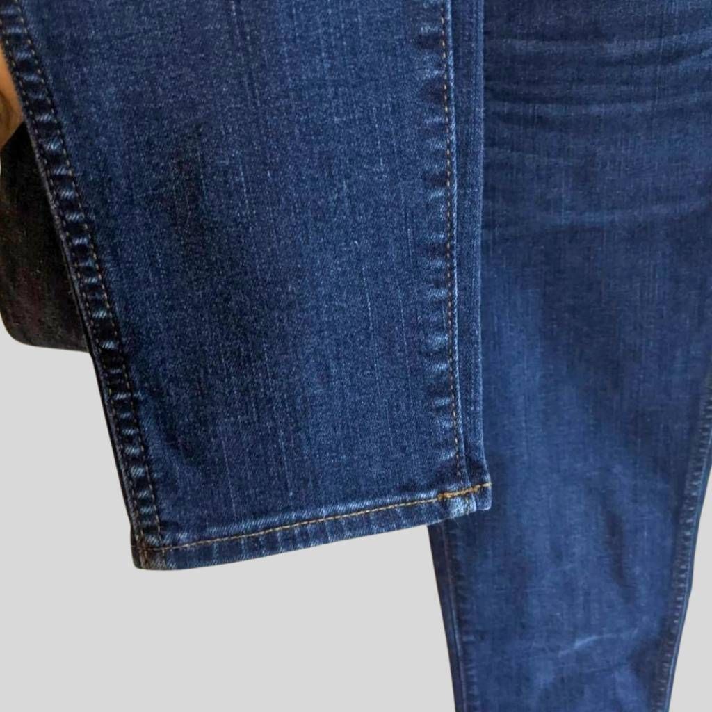 Madewell Madewell 10" High-Rise Skinny Jeans Size 26 Dark Wash Stretch Denim Women's Size 26" / US 2 / IT 38 - 11 Thumbnail
