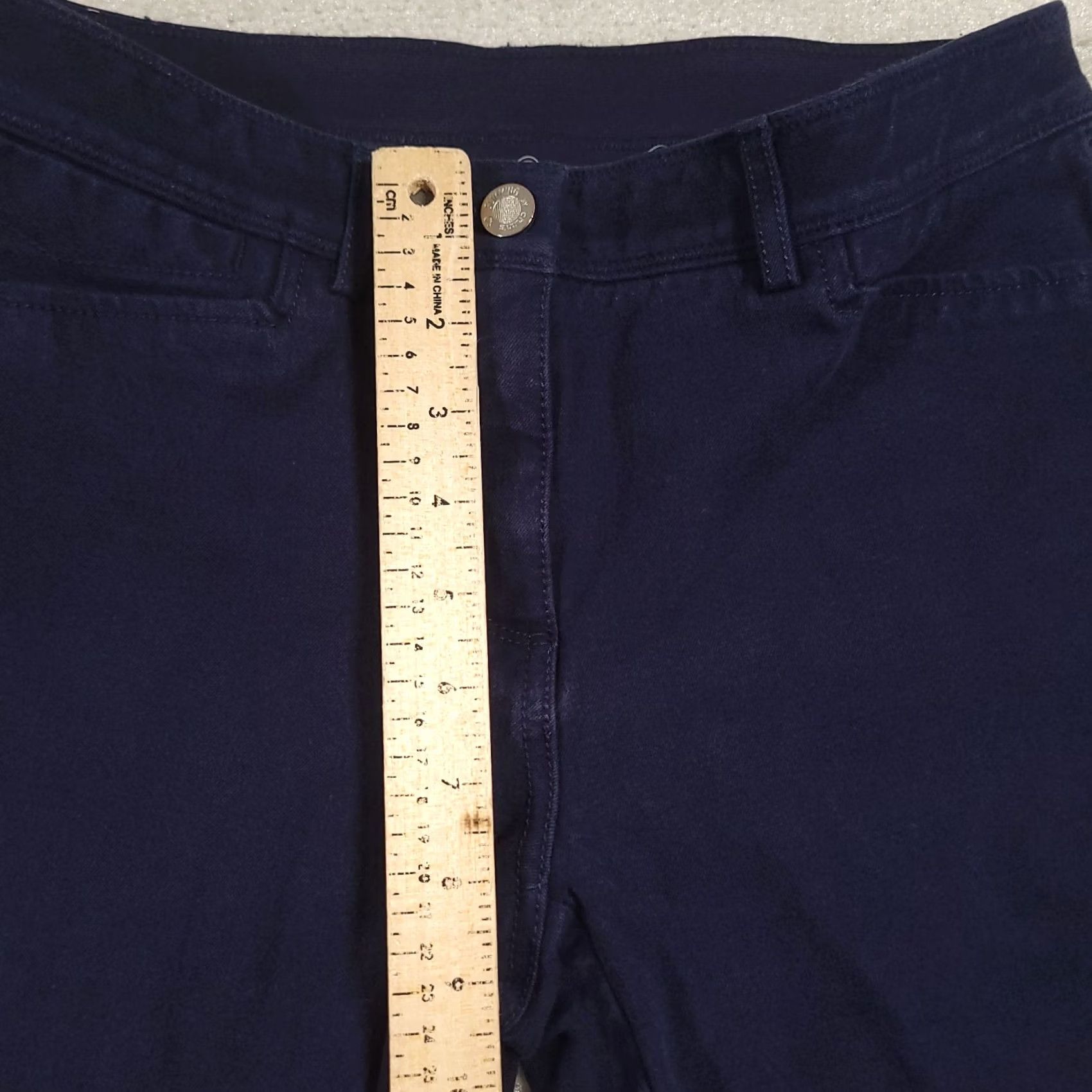 Vintage Chico's So Slimming Pants Jeans Womens 0 Blue Ankle Stretch Denim Size S Slimming Pockets Size 28" / US 6 / IT 42 - 5 Thumbnail