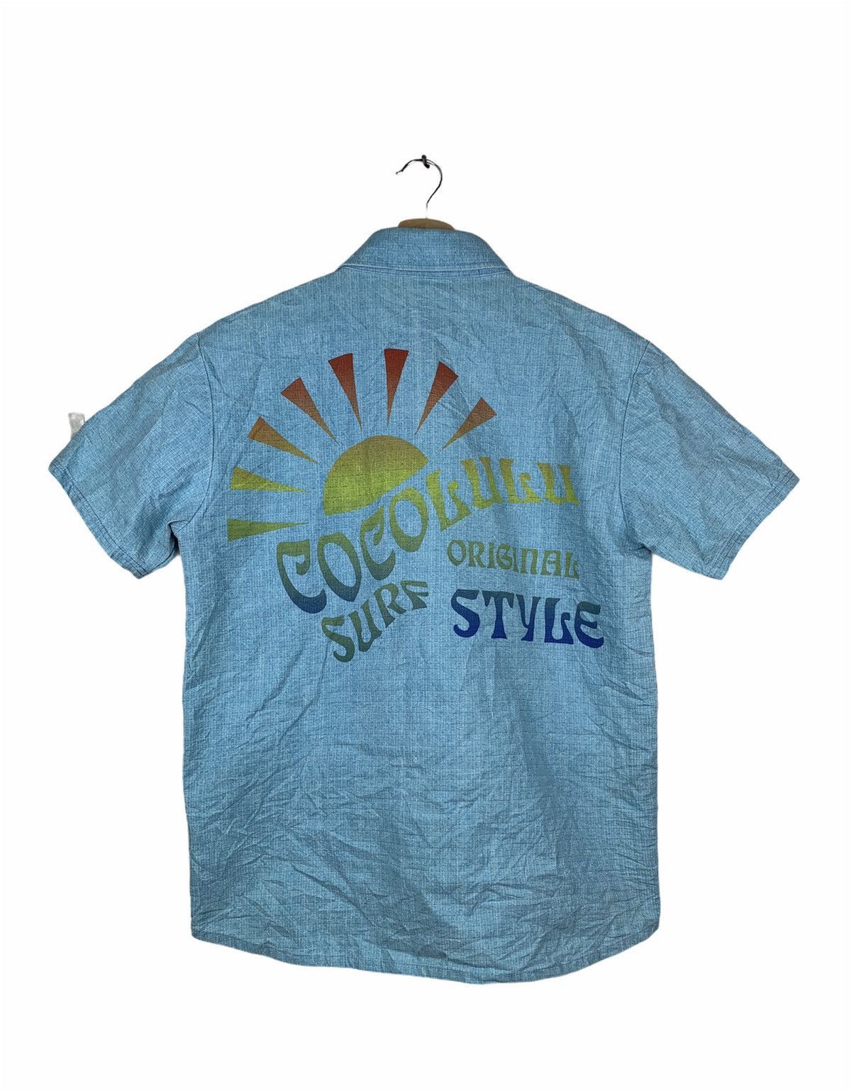 Vintage Vintage Cocolulu Surf Style shirt button up Size US M / EU 48-50 / 2 - 2 Thumbnail
