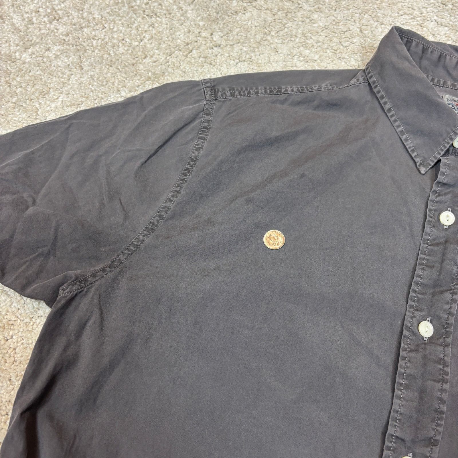 Faherty Faherty Pocket Cotton Button Up Shirt Men's Large Size US L / EU 52-54 / 3 - 9 Thumbnail