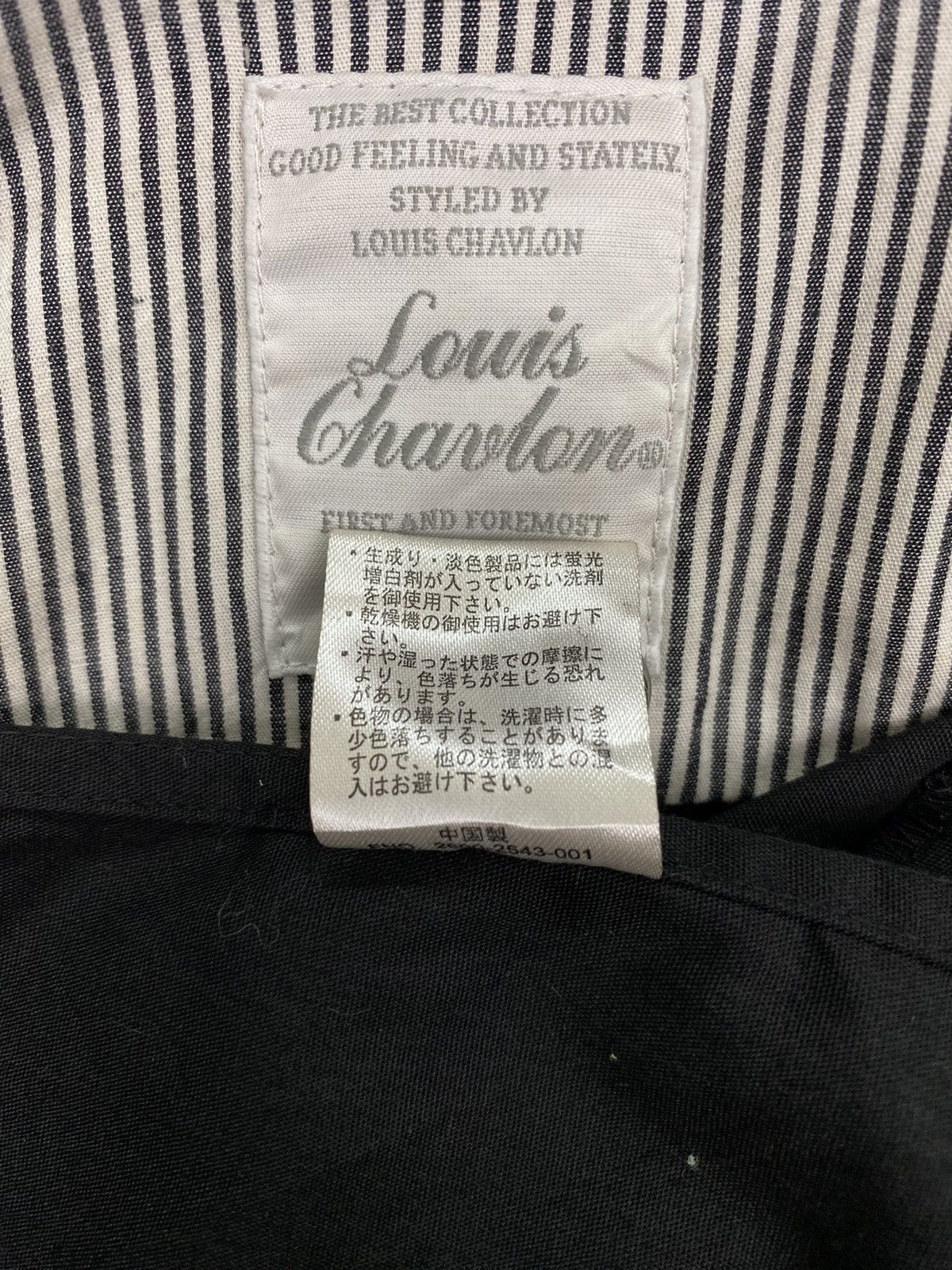 Japanese Brand Louis Chavlon Shirt Size US S / EU 44-46 / 1 - 9 Thumbnail