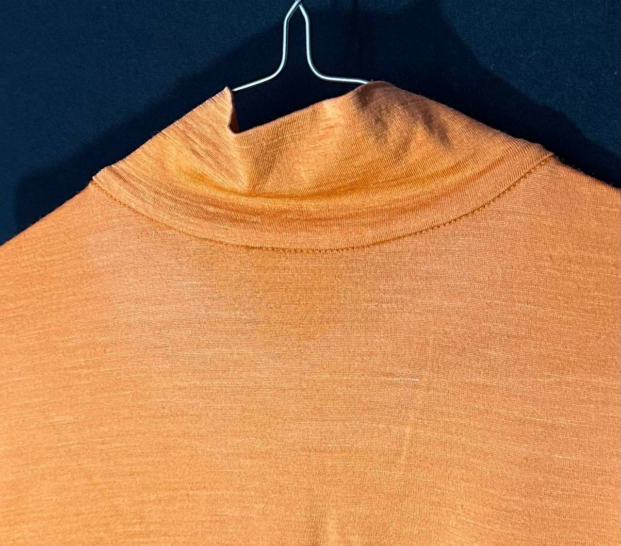 Icebreaker Icebreaker t Shirt Merino Wool 1/4 Zip short sleeve orange Size US L / EU 52-54 / 3 - 7 Thumbnail