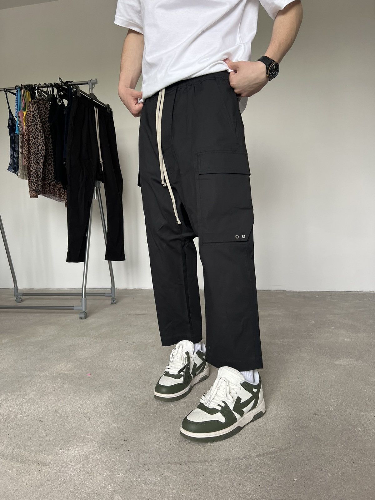 Rick Owens 💎SS24 Rick Owens Cargo Pants Size US 36 / EU 52 - 1 Thumbnail