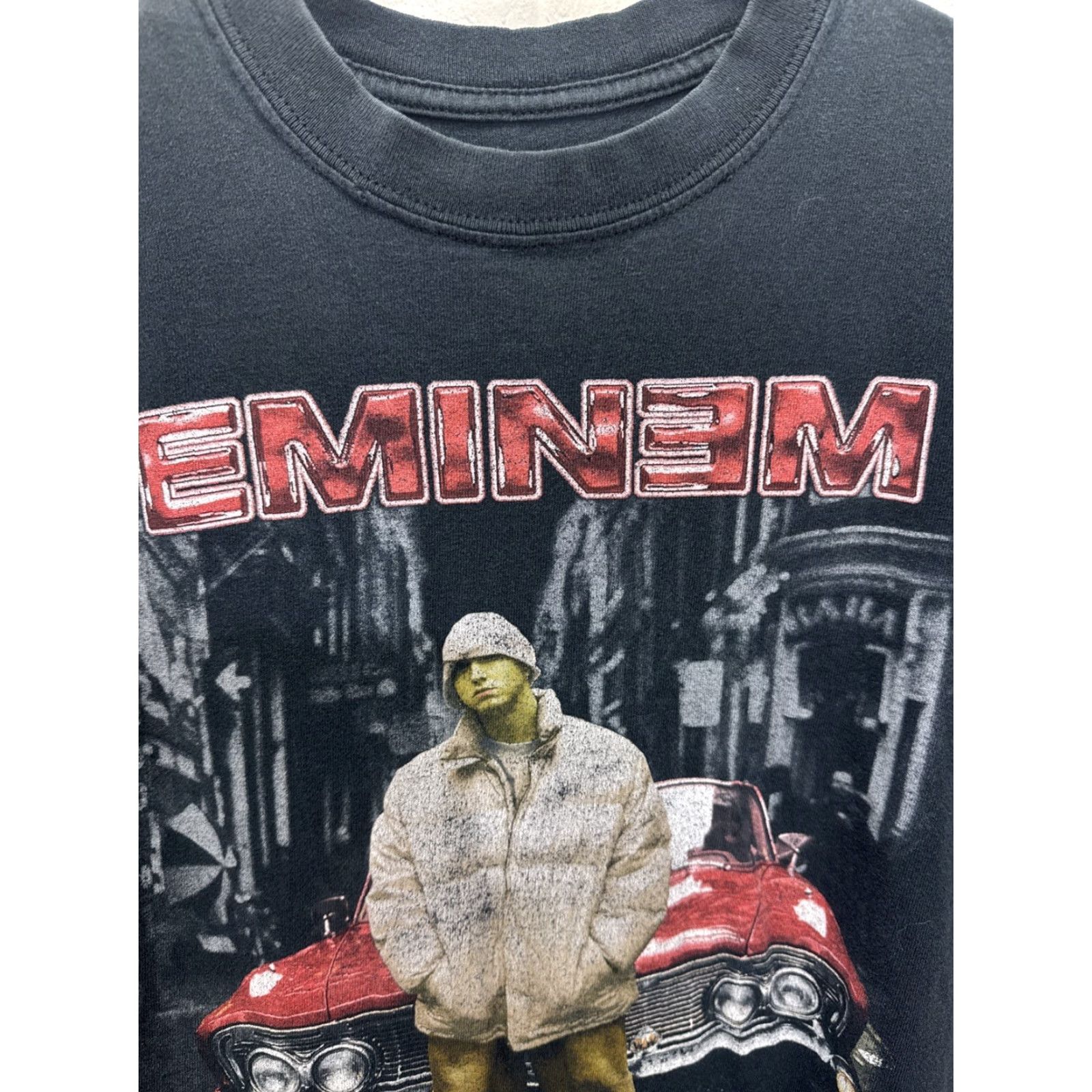 Vintage Vintage EMINEM T Shirt Small Rap Tee Hip Hop Y2K RARE Slim Shady Lowrider Faded Size US S / EU 44-46 / 1 - 6 Thumbnail