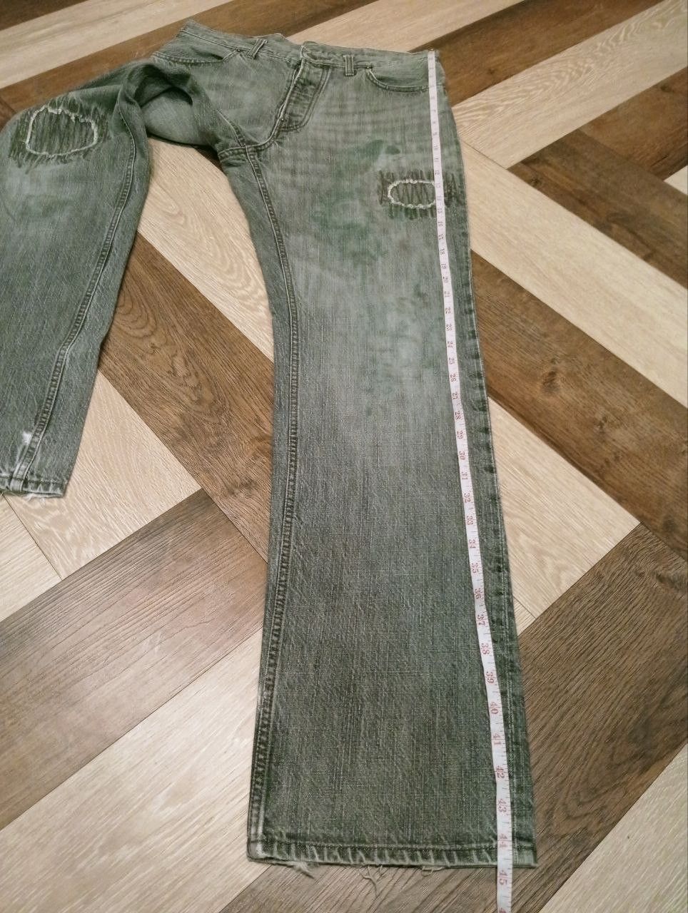 PPFM VINTAGE PPFM JAPAN DISTRESSED JEANS Size US 33 - 14 Thumbnail