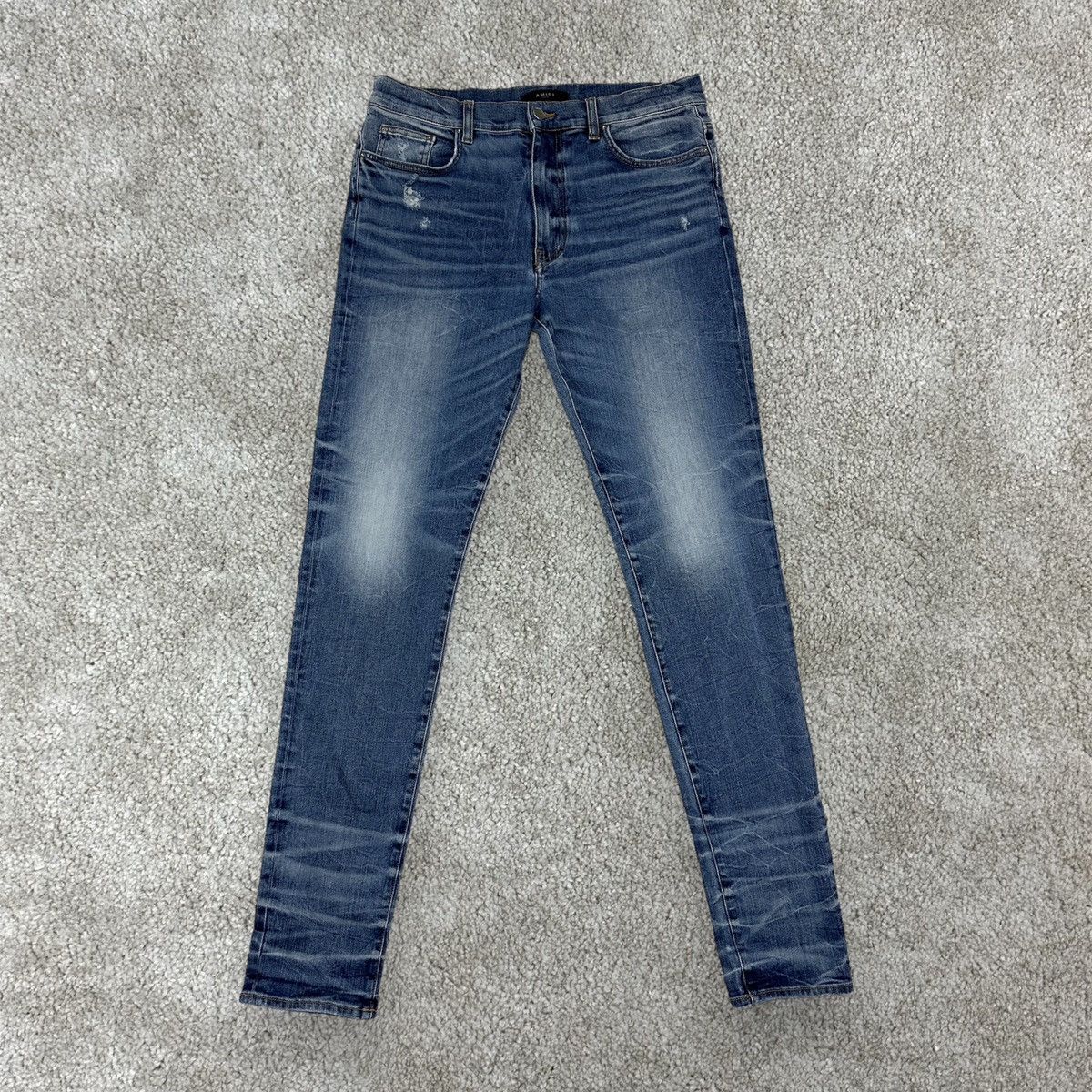 Amiri Amiri Jeans 307 Skinny Stretch Washed Denim size 34 / L #307 Size US 34 / EU 50 - 1 Thumbnail