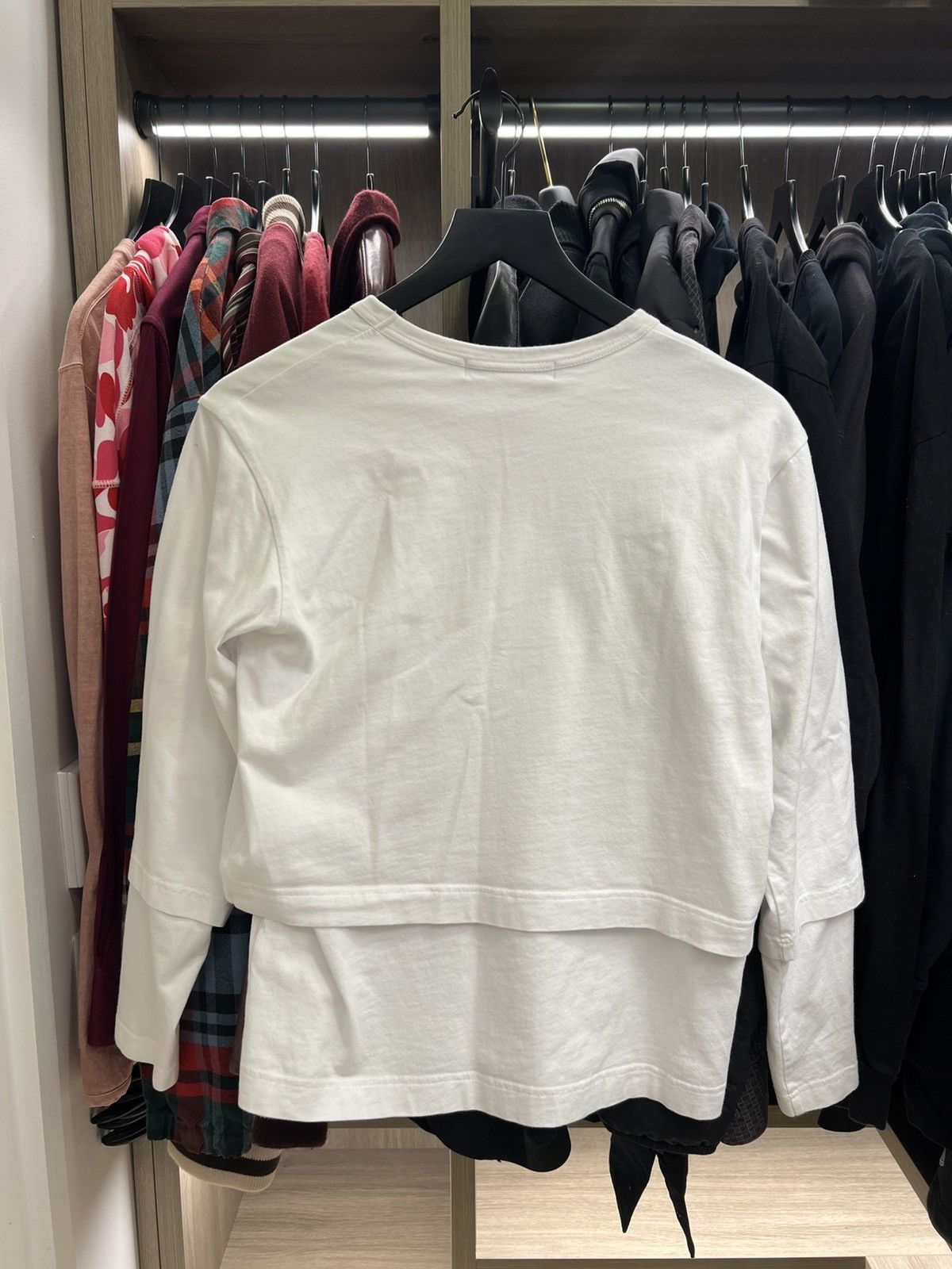 Comme des Garcons CDG Layered Long Sleeve Tshirt Size US XS / EU 42 / 0 - 4 Thumbnail