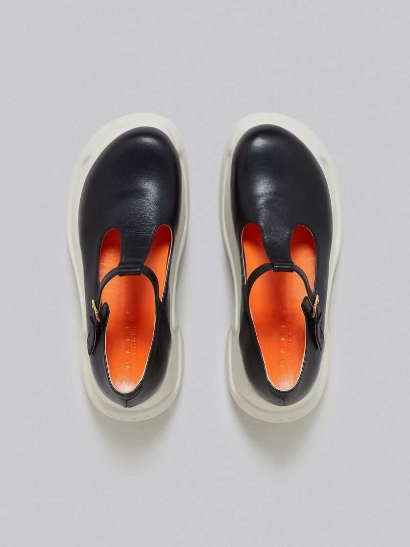 Marni o1y1025 Leather Loafers in Black Size US 8 / IT 38 - 4 Thumbnail
