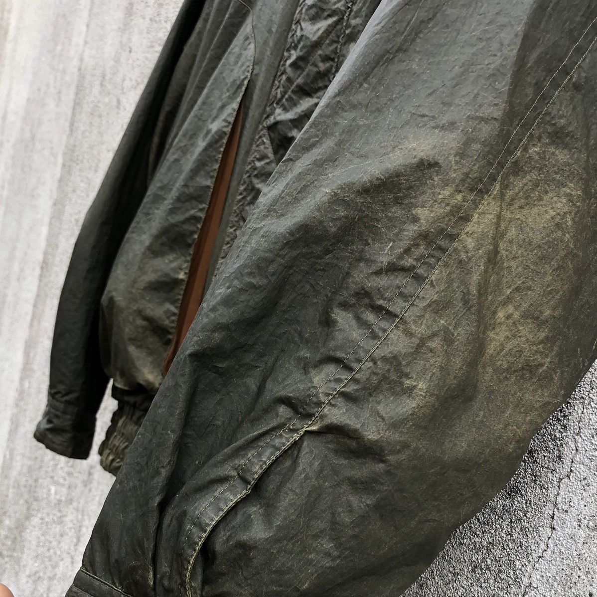 Vintage Vintage 90s Aceman Sun Faded Bomber Jacket Size US L / EU 52-54 / 3 - 16 Thumbnail