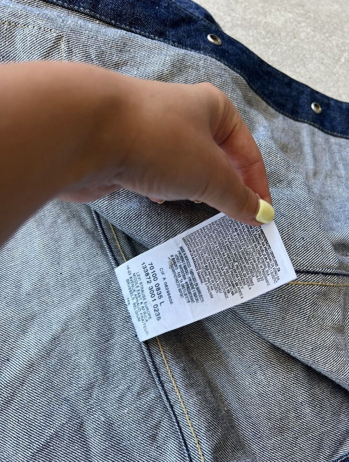 Levi's Vintage Clothing Vintage Levi’s engineered Denim Jacket Size US L / EU 52-54 / 3 - 11 Thumbnail