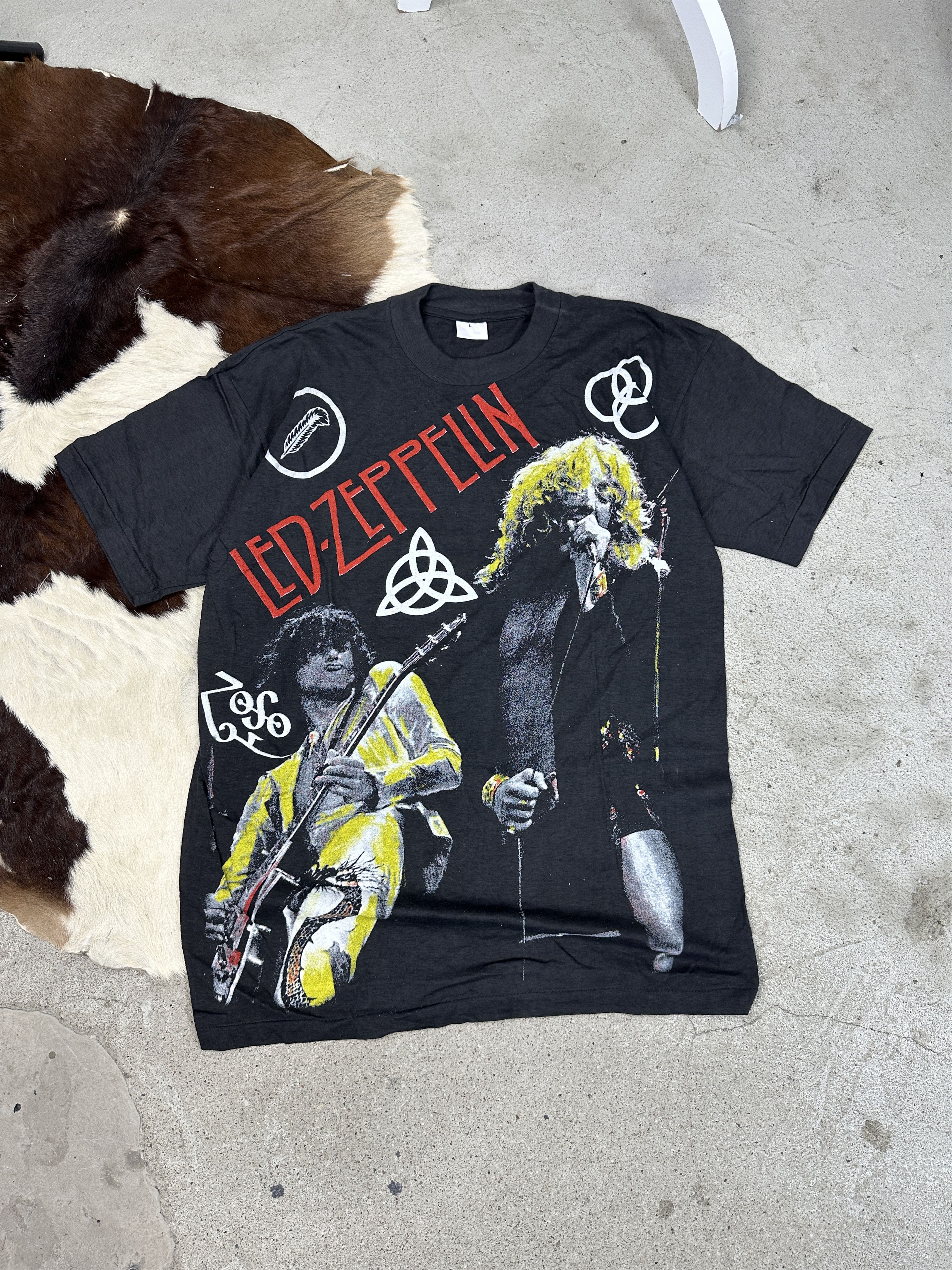 Vintage Grunge Band tee Led Zeppelin T-shirt 00s