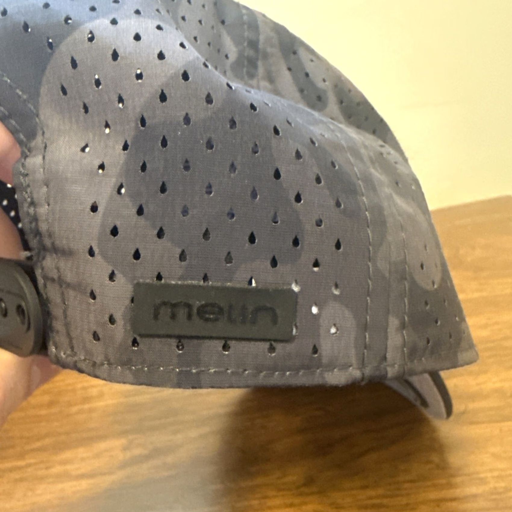melin Melin Hat A Game Hydro Gray Camo Snapback New York Isanders Camouflage Men One Size Gray Mens Hat Size ONE SIZE - 5 Thumbnail