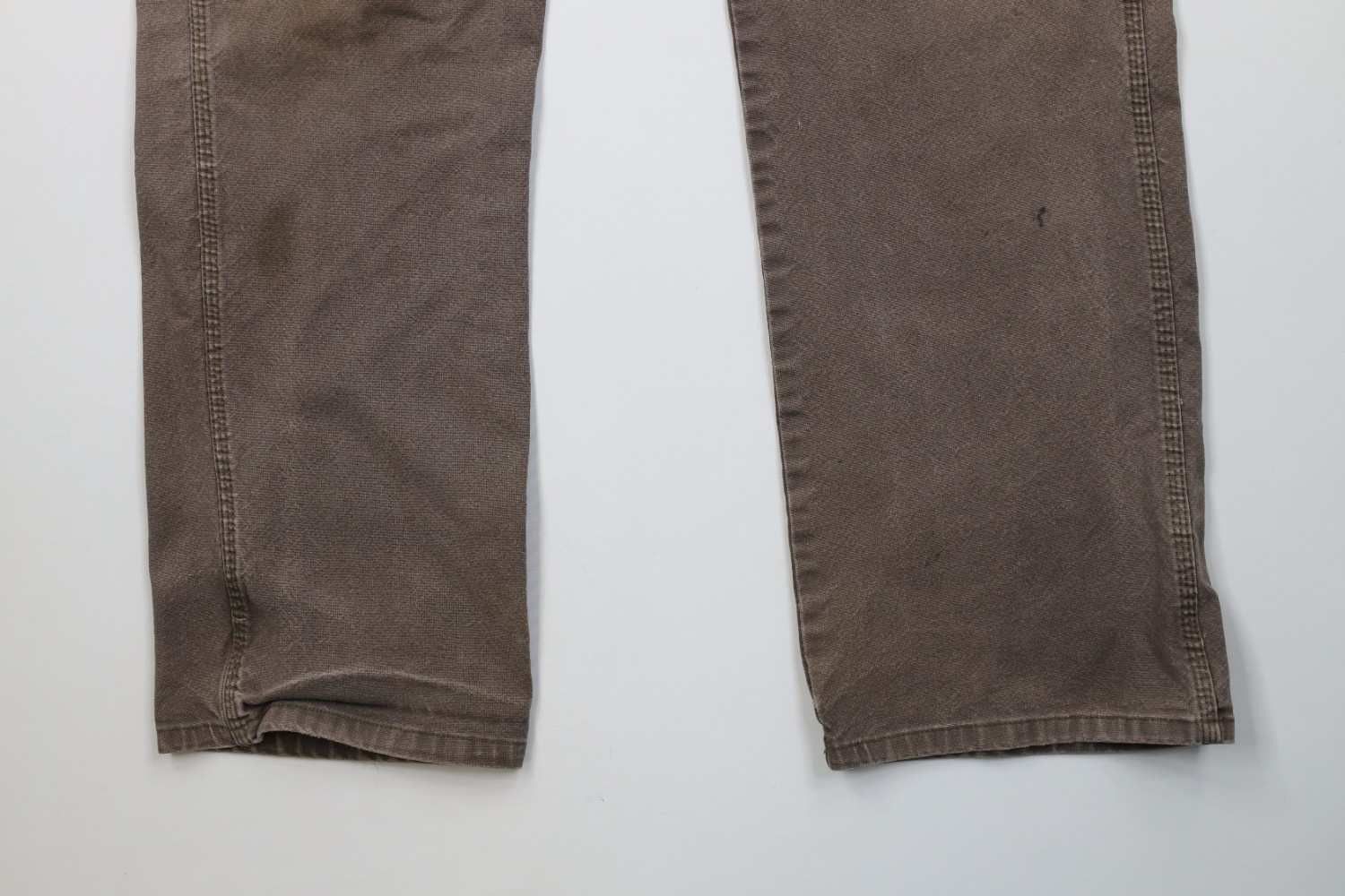 Dickies Vintage Y2K Dickies Canvas Wide Leg Dungaree Pants Brown Size US 36 / EU 52 - 4 Thumbnail