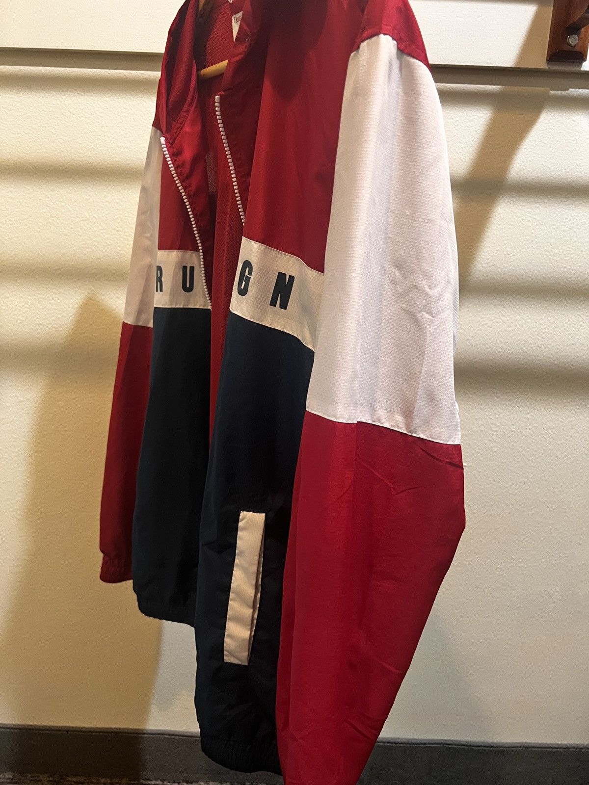 True Religion True Religion Tricolor Windbreaker Jacket – Red/White/Navy Size US L / EU 52-54 / 3 - 4 Thumbnail