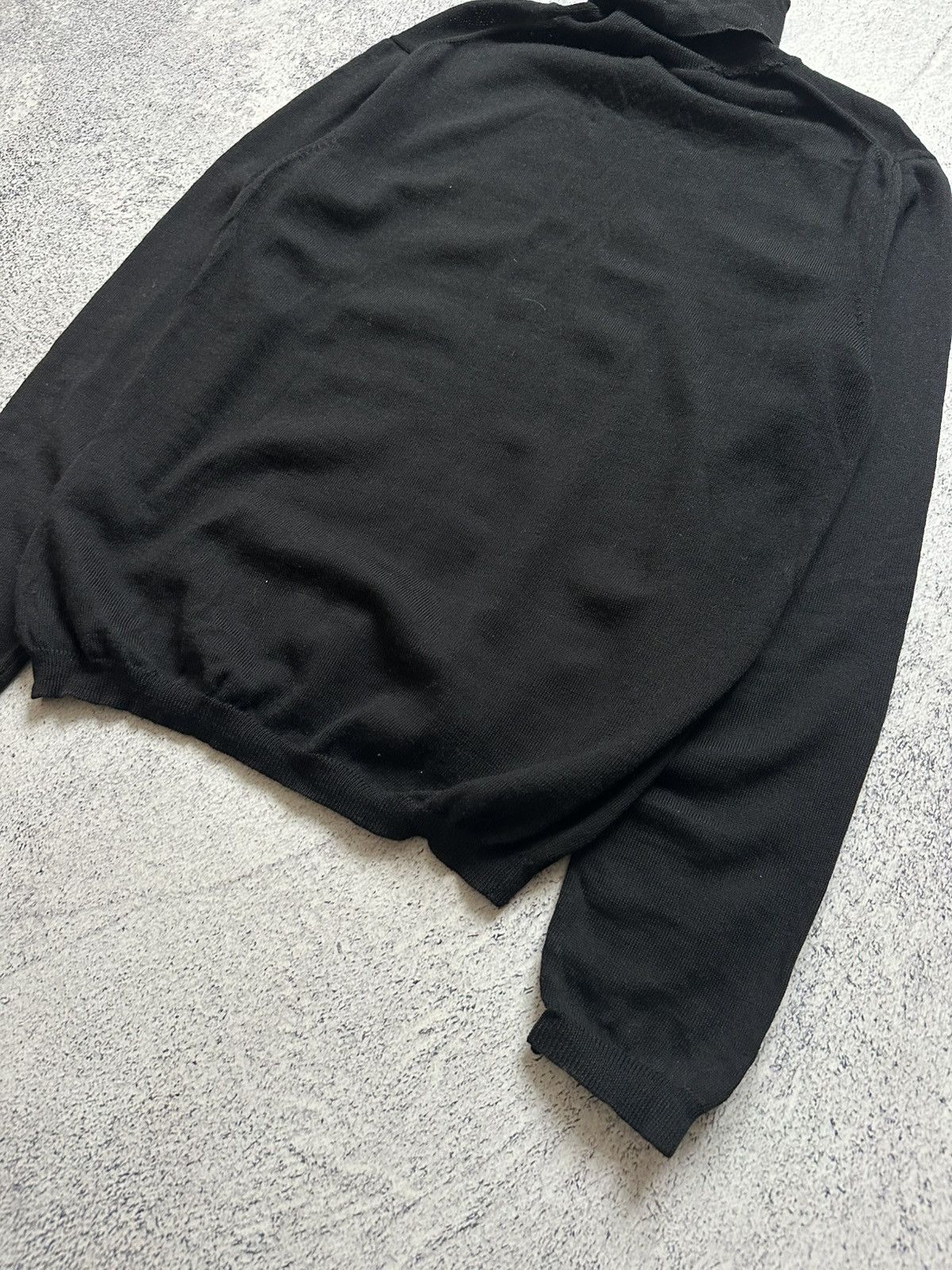 Versace Vintage Versace Versus Black sweater Size US M / EU 48-50 / 2 - 12 Thumbnail