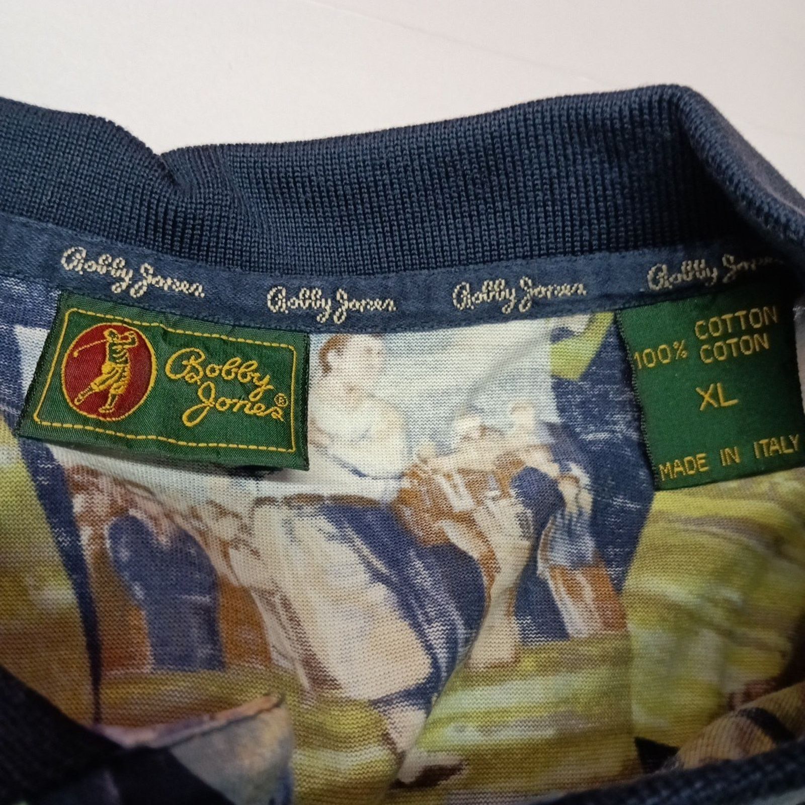 Bobby Jones Bobby Jones Pebble Beach Polo Shirt Men's XL Made in Italy Size US XL / EU 56 / 4 - 3 Thumbnail