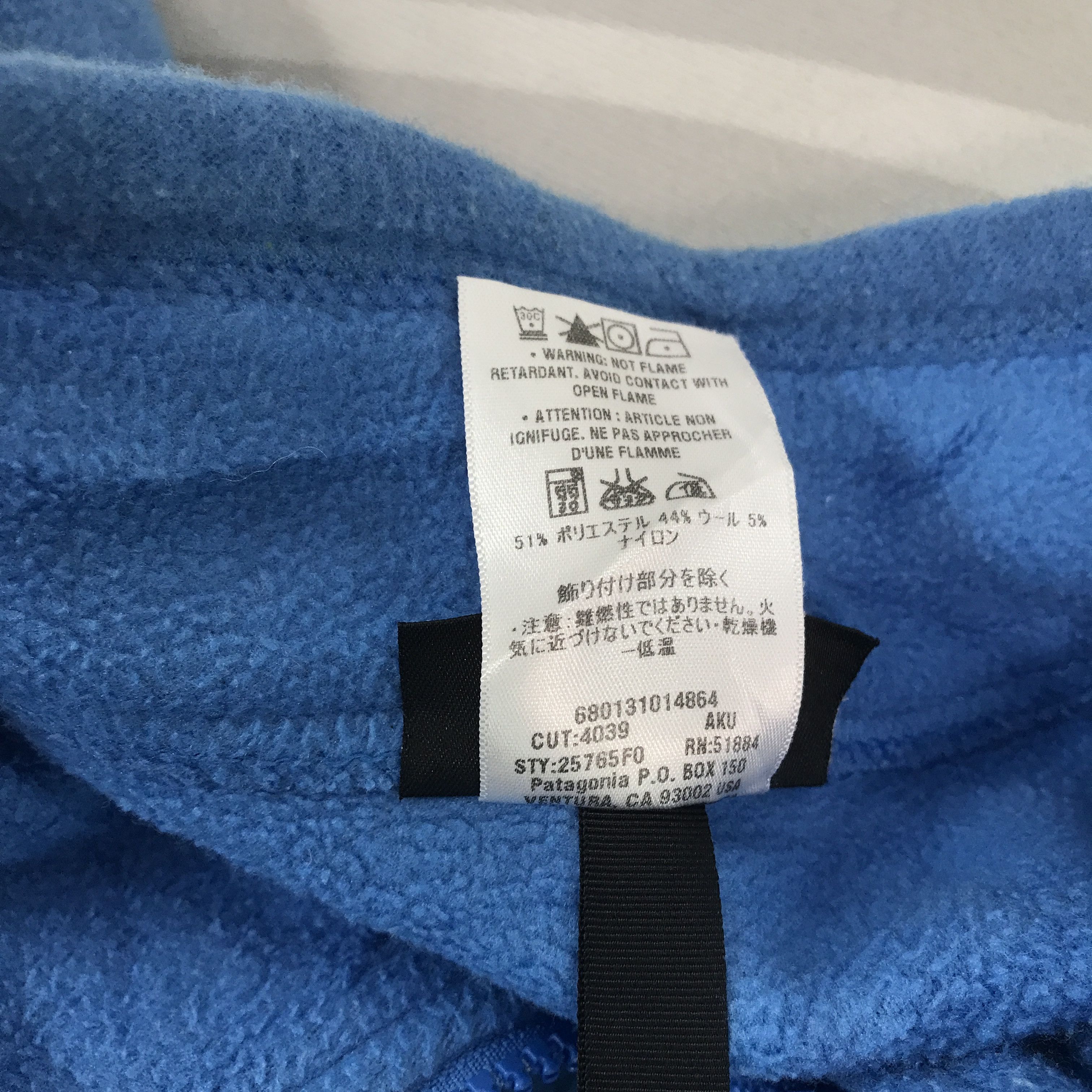 Patagonia Vintage Patagonia Blue Fleece zipper Jacket Size US M / EU 48-50 / 2 - 11 Thumbnail