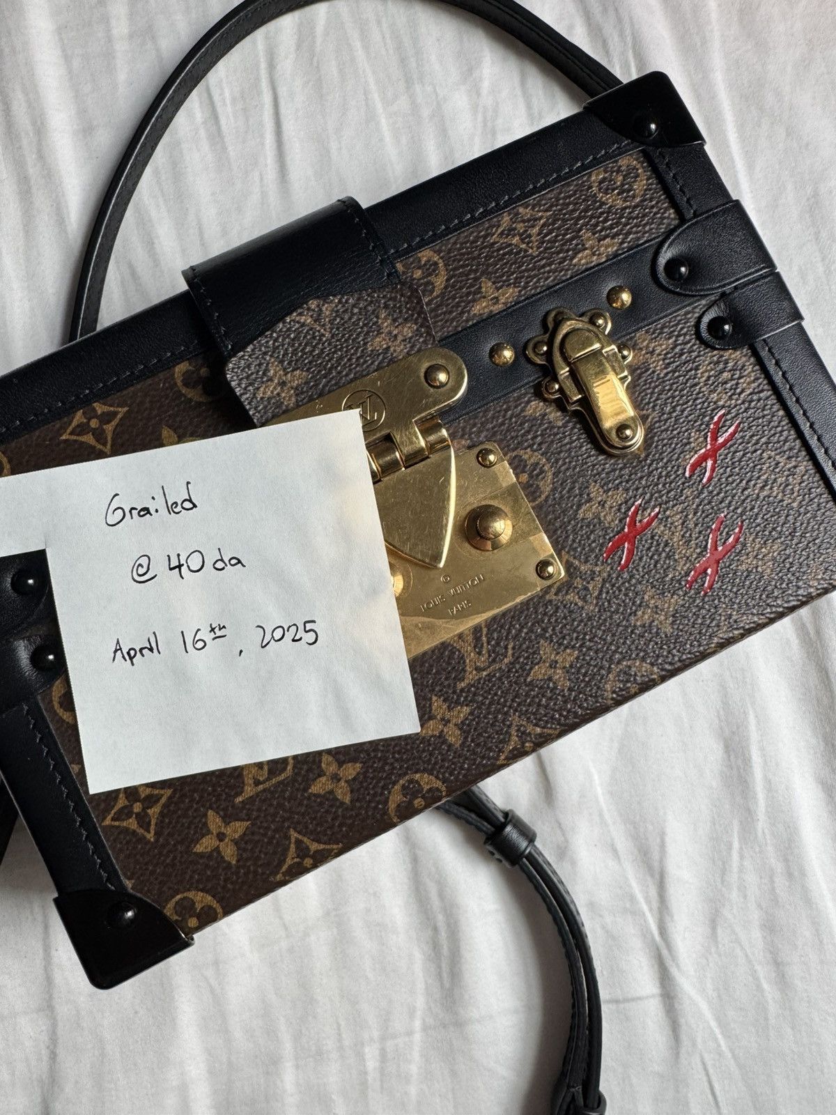 Louis Vuitton Louis Vuitton Petite Malle brown monogram canvas Size ONE SIZE - 14 Thumbnail