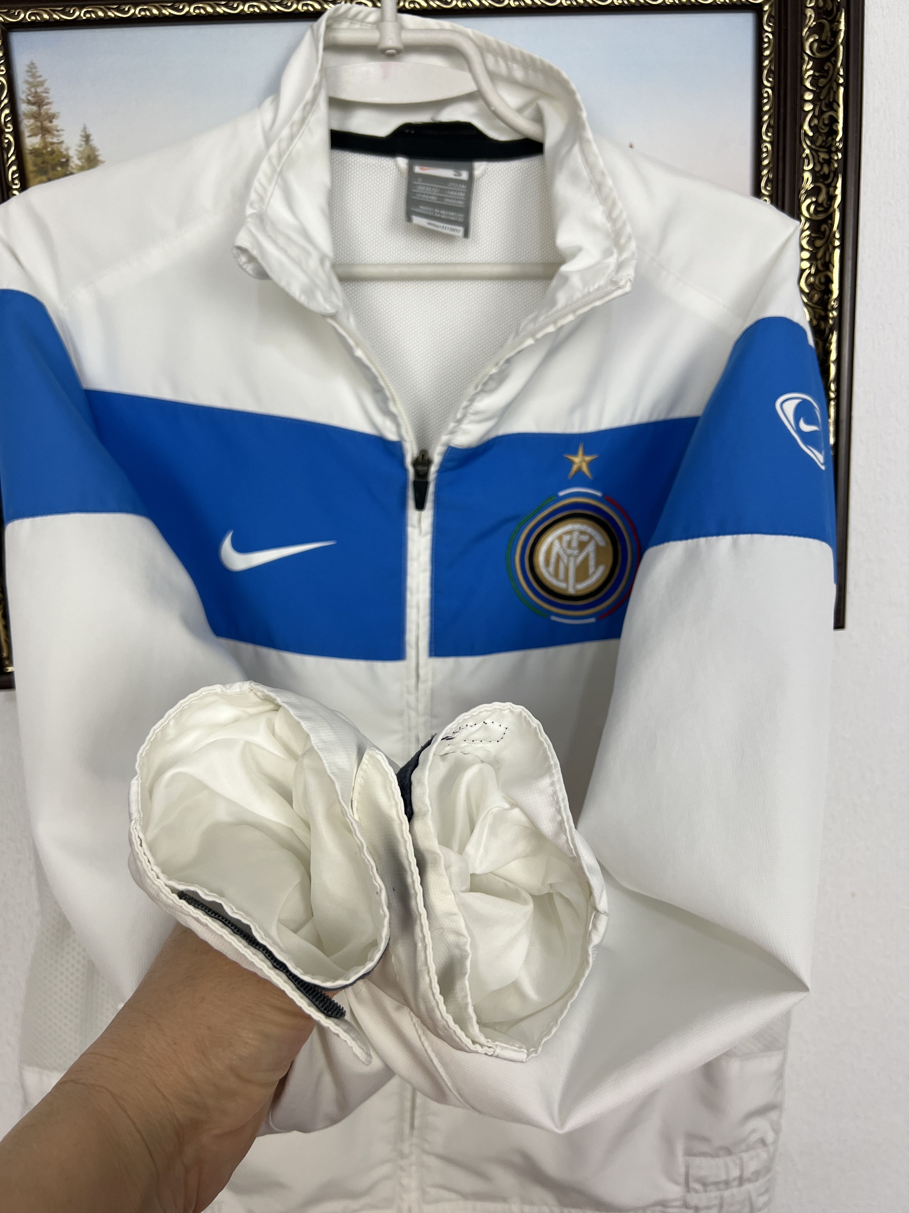 Nike Inter Milan Football Suit Soccer Set Jacket Pants Rare Size US S / EU 44-46 / 1 - 7 Thumbnail