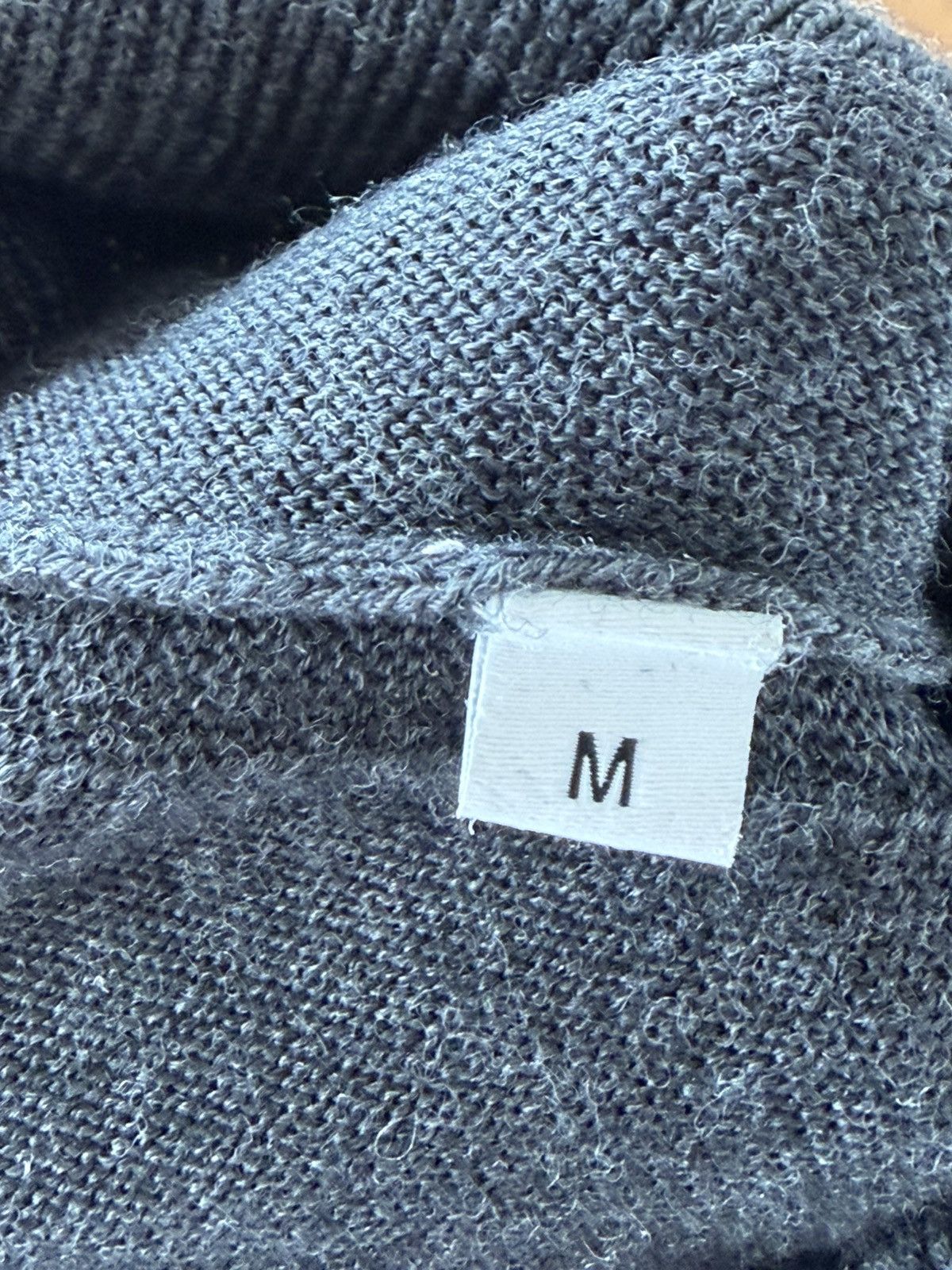 Sandro Sandro Grey Fine Knit Turtleneck Sweater Size US M / EU 48-50 / 2 - 5 Thumbnail