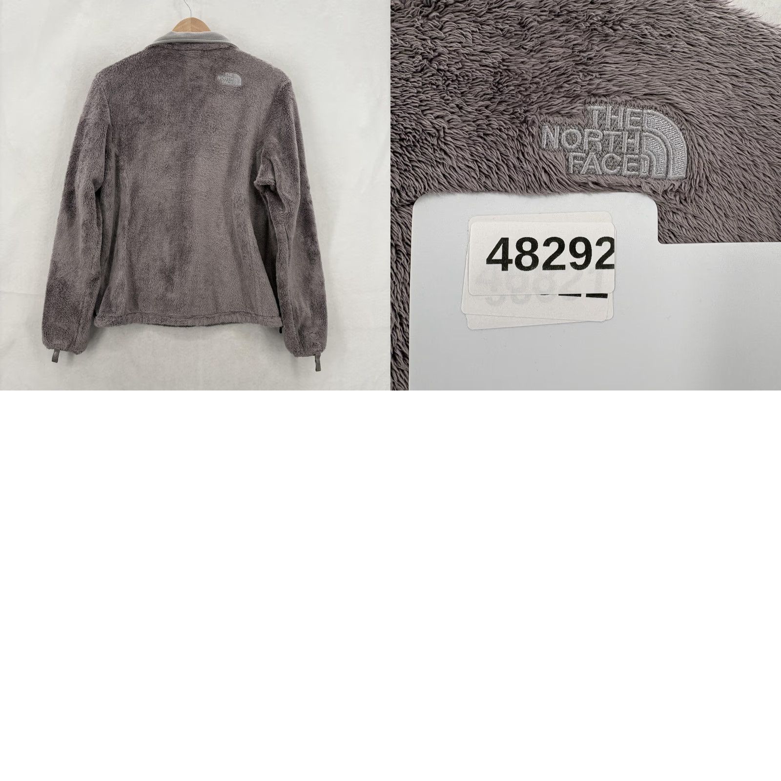 The North Face The North Face Fleece Jacket Womens M Gray High-Pile Full Zip Plush Warm Size M / US 6-8 / IT 42-44 - 9 Thumbnail