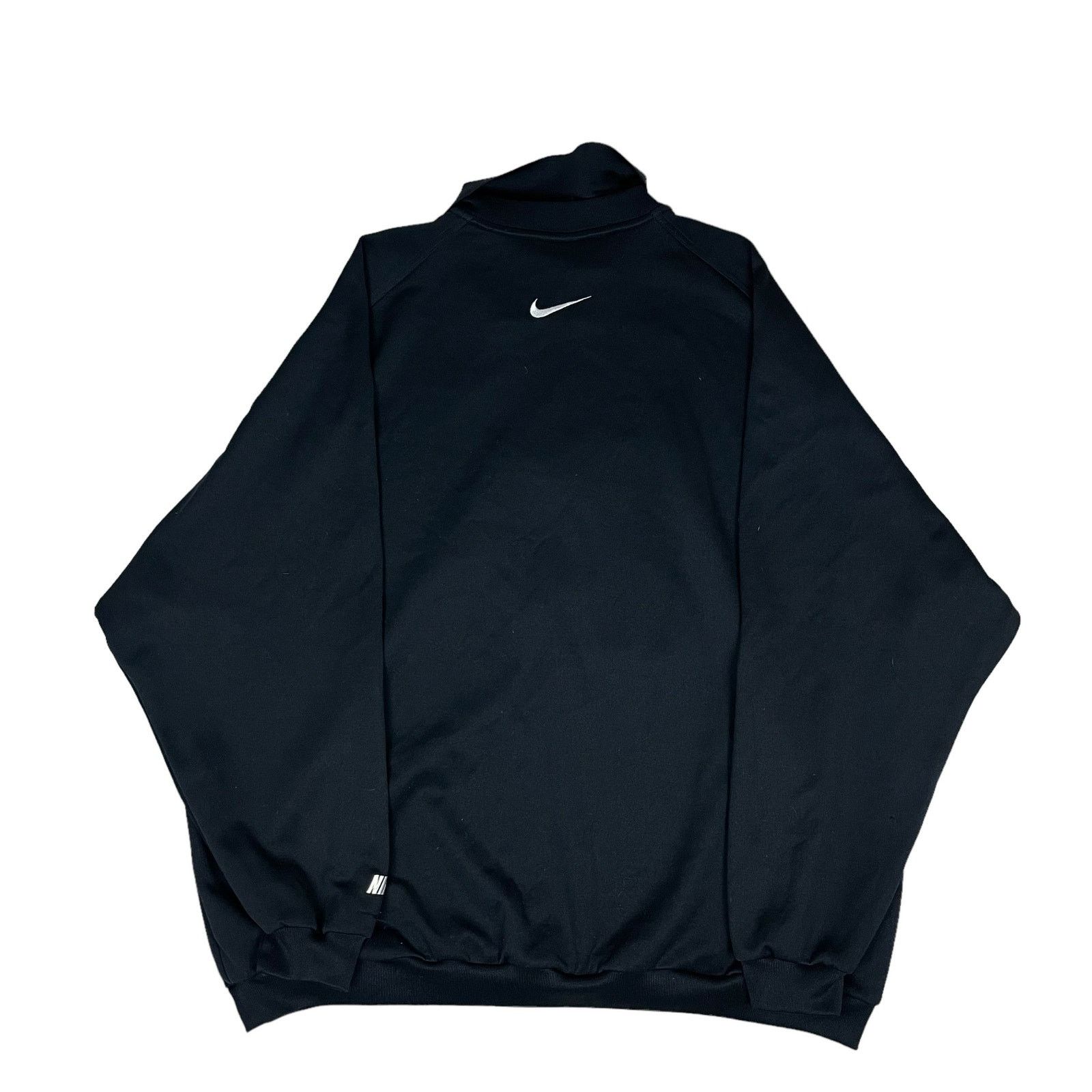 Nike × Vintage Nike Men Black Polyester Long Sleeve Half Zip Sweatshirt 2XL Size US XXL / EU 58 / 5 - 8 Thumbnail