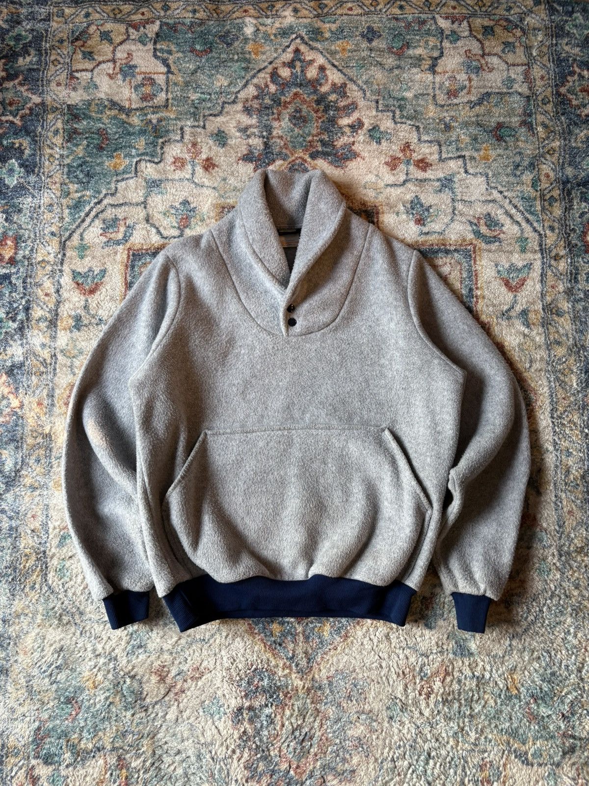 Vintage Vintage 80s Mustang Pullover Fleece Large Size US L / EU 52-54 / 3 - 1 Thumbnail