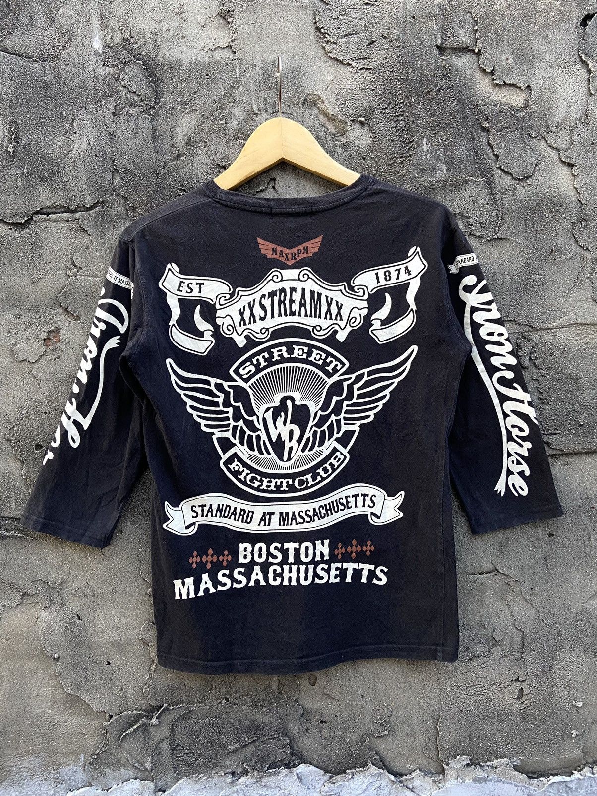 Hysteric Glamour × If Six Was Nine × Japanese Brand 2000s night rider reglan street fight club long sleeve Size US S / EU 44-46 / 1 - 2 Thumbnail