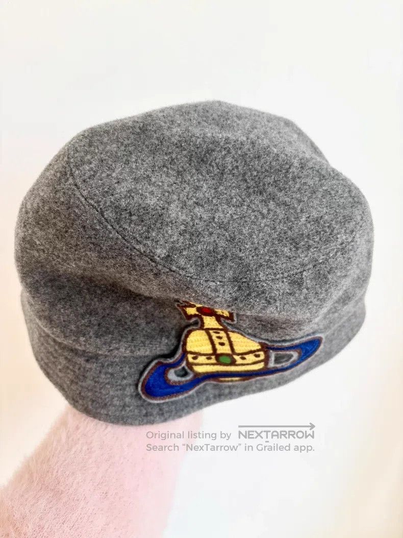 Vivienne Westwood Vivienne Westwood Grey Saturn Color Block Buckle Fisherman Size ONE SIZE - 4 Thumbnail