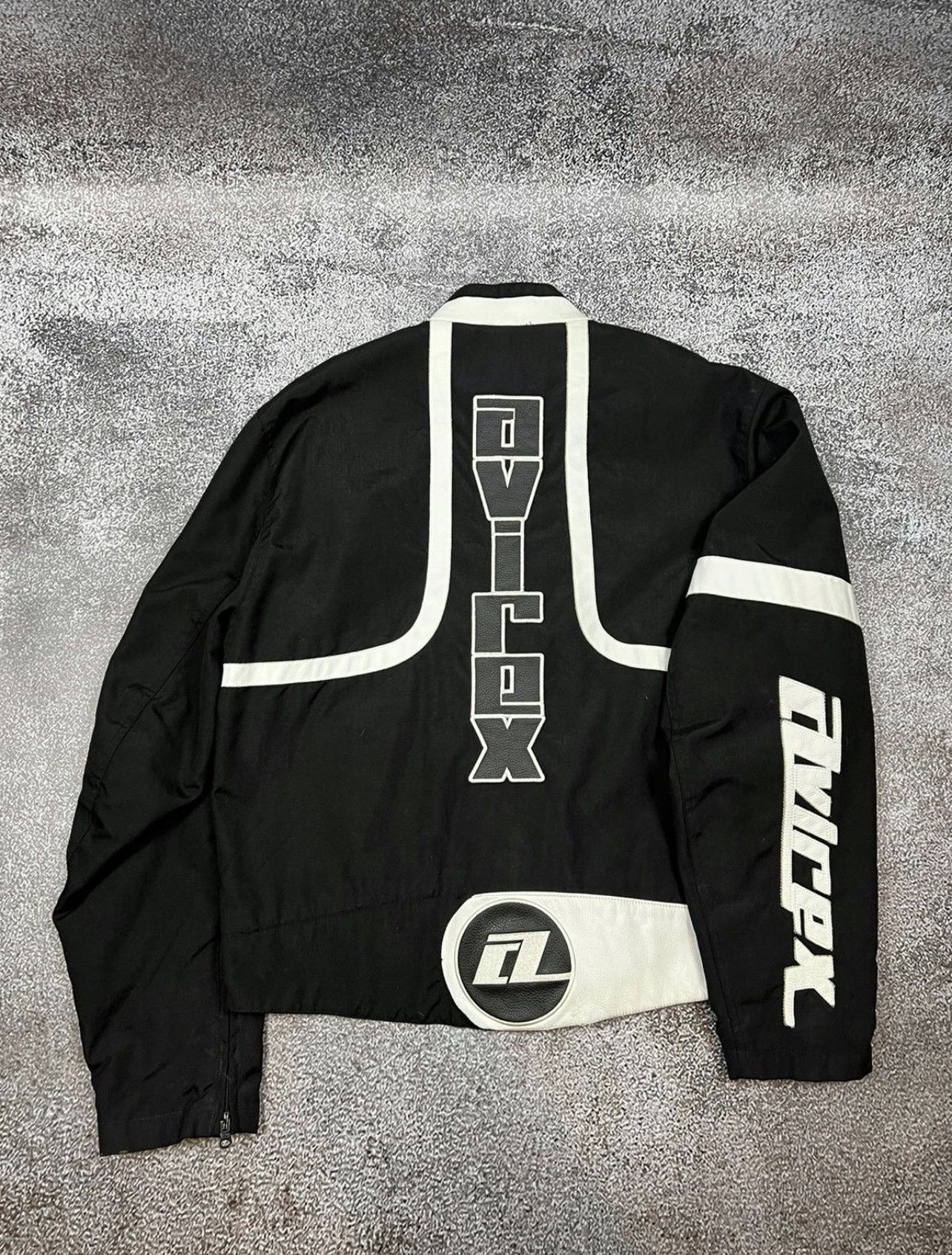 Avirex Avirex USA Motorcycle Cordura Racing Leather Jacket big logo Size US XL / EU 56 / 4 - 3 Thumbnail