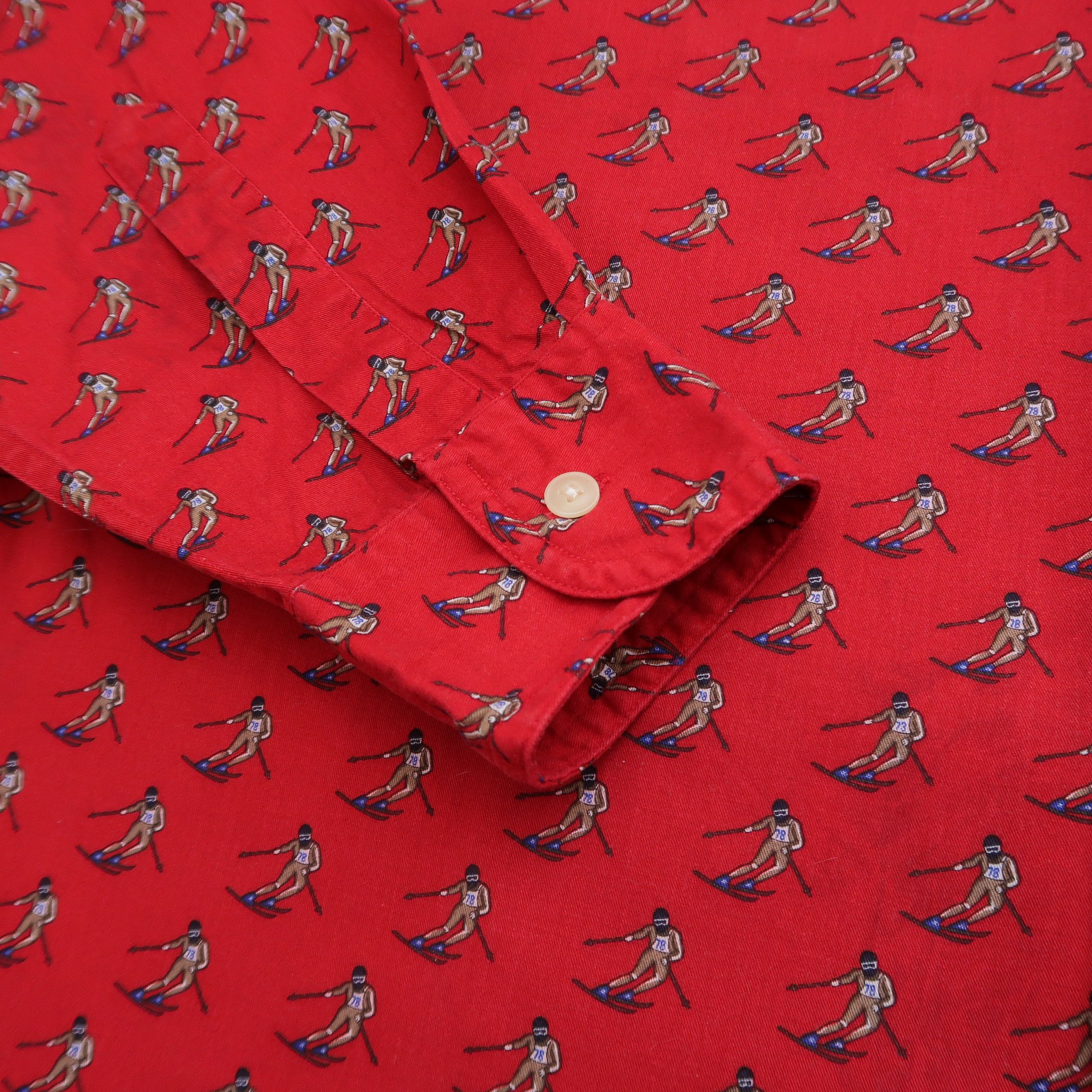 Polo Ralph Lauren 2000s Chaps Ralph Lauren Skiman Pattern Western Shirt Size US M / EU 48-50 / 2 - 11 Thumbnail