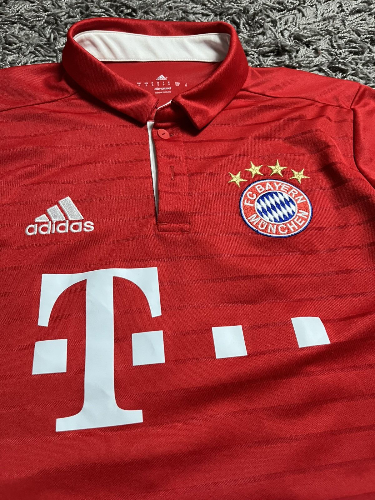 Adidas Adidas FC Bayern Munich 2016/17 Home Jersey S Size US S / EU 44-46 / 1 - 3 Thumbnail