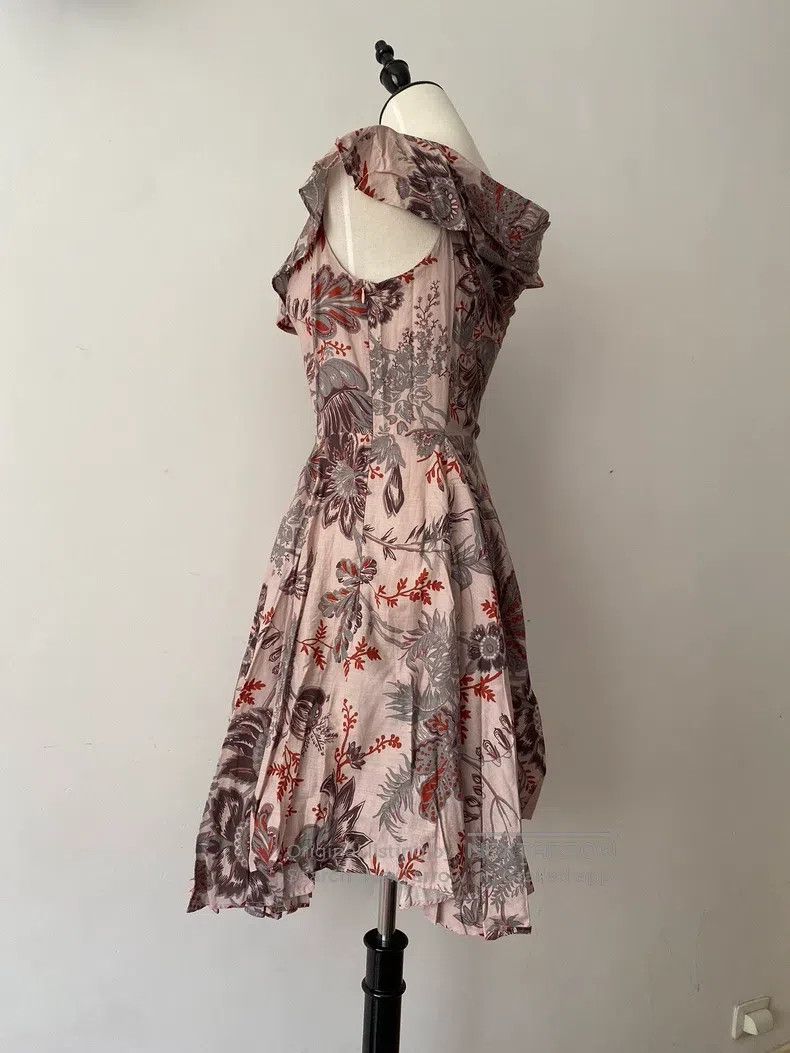 Vivienne Westwood Vivienne Westwood Floral Irregular Dangling Collar Dress Size M / US 6-8 / IT 42-44 - 4 Thumbnail