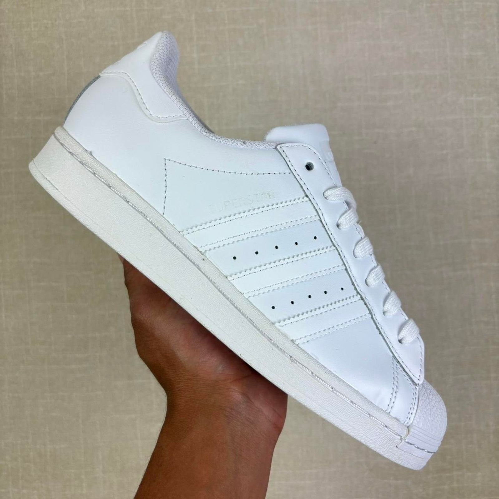 Triple White All Super Star Adidas Superstar “Triple White” 10W