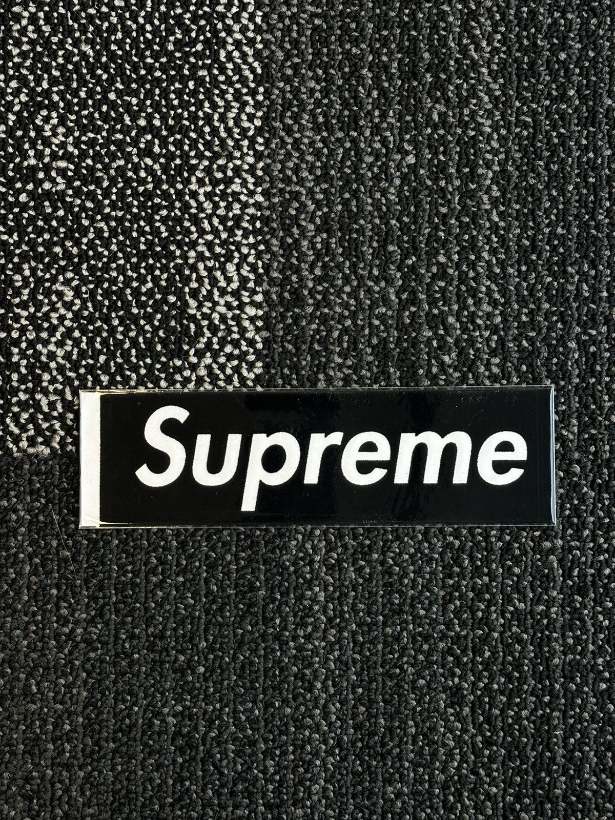 Supreme Supreme Jackson Pollock Box Logo Sticker 1999 | Grailed
