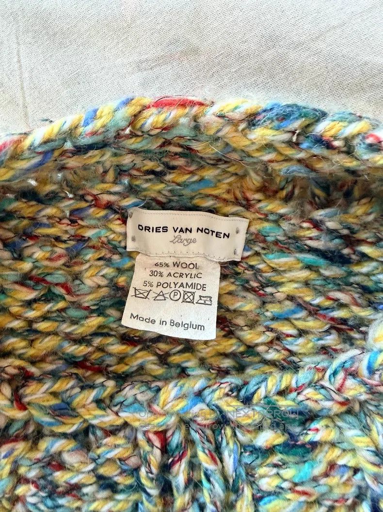 Dries Van Noten Dries Van Noten Colorful Sweater Size L / US 10 / IT 46 - 5 Thumbnail