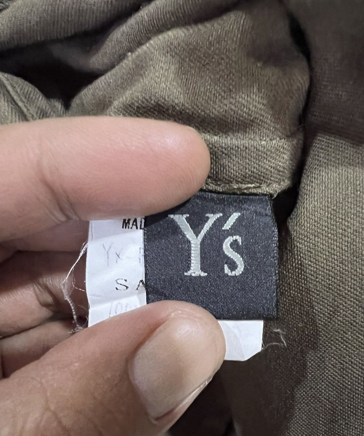 Y's 🔥Rare Y’s Yohji Yamamoto Sample Reconstruct Shirt Size US M / EU 48-50 / 2 - 15 Thumbnail