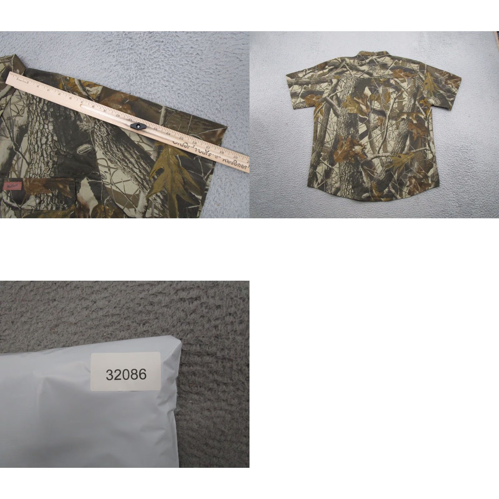 Vintage VTG Woolrich Camo Button Shirt Mens L Realtree Hardwoods Camouflage Shirt Size US L / EU 52-54 / 3 - 8 Thumbnail