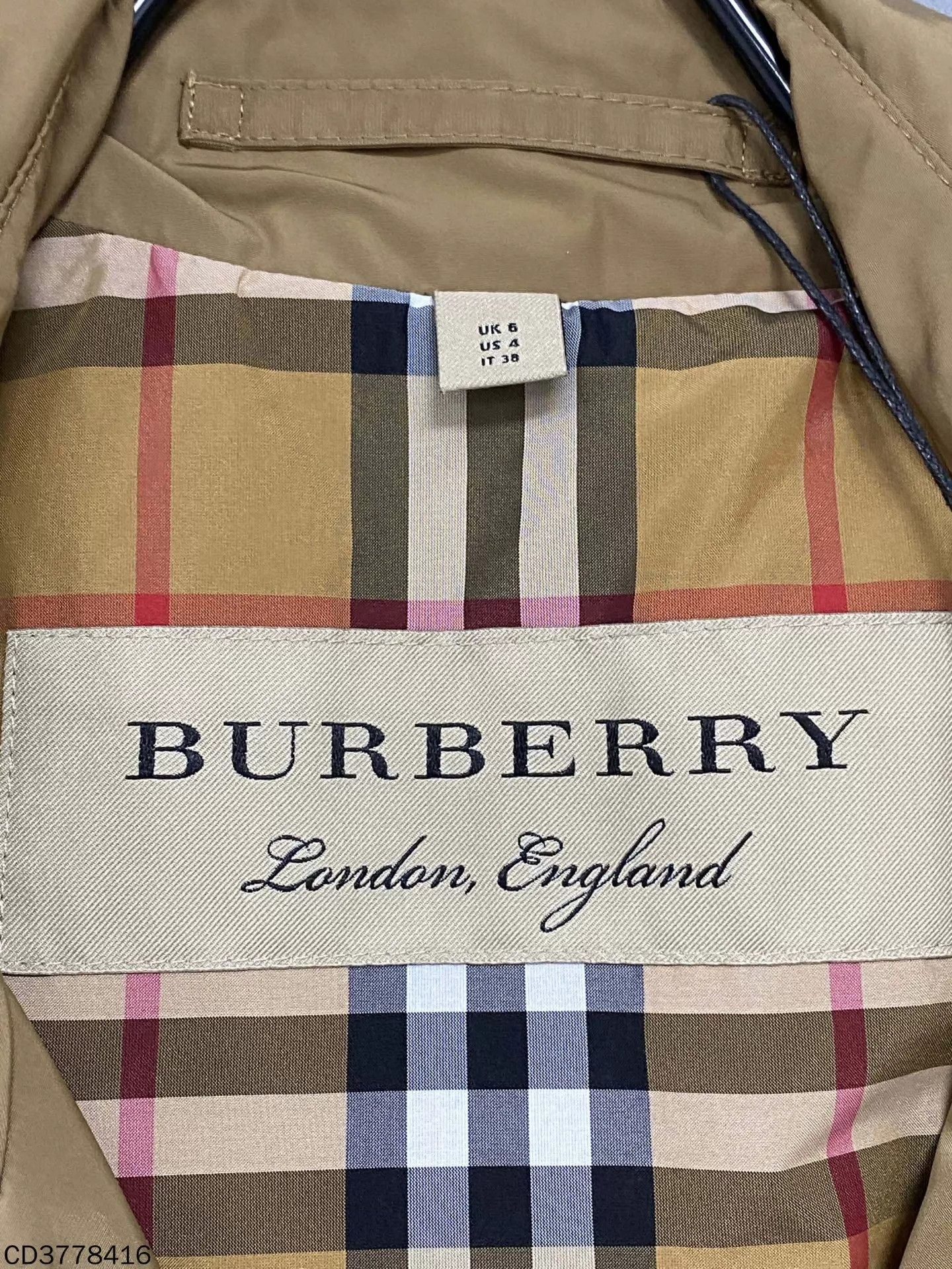 Burberry Burberry Double-Breasted Check Nylon Trench Coat UK6 99new Size XS / US 0-2 / IT 36-38 - 5 Thumbnail