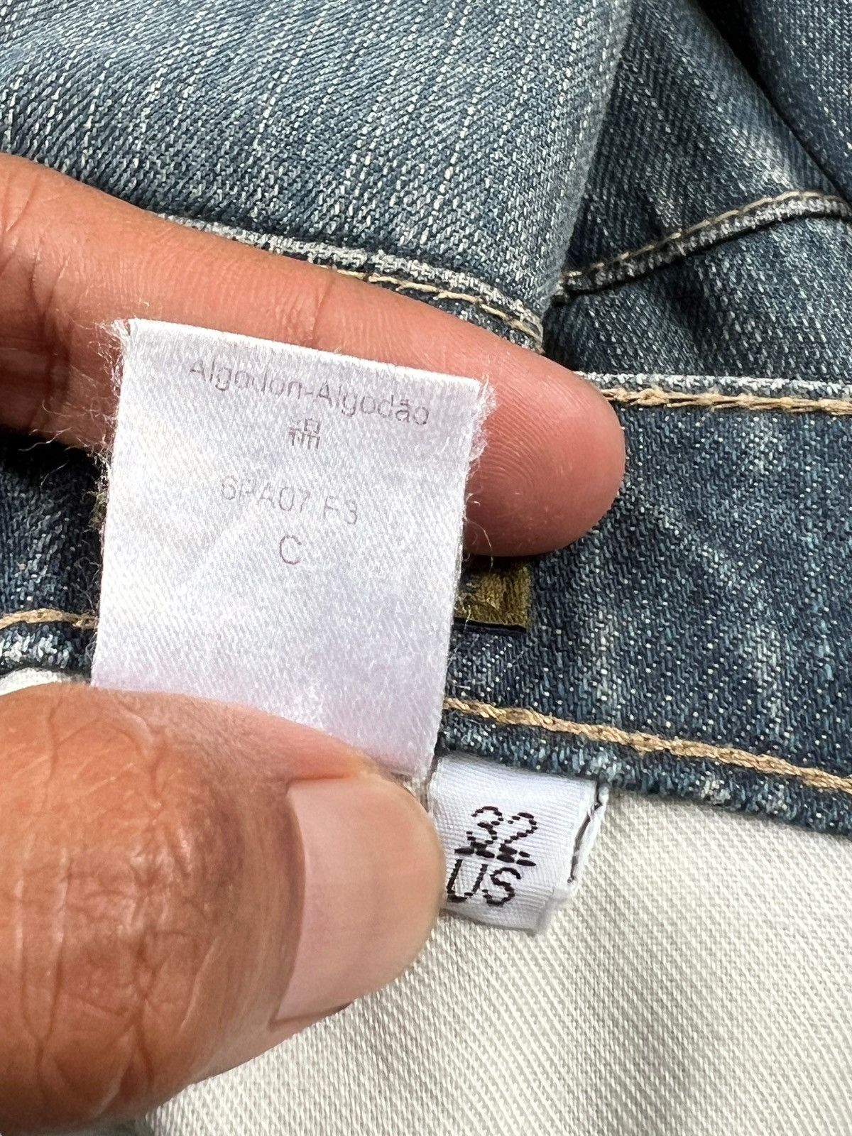 Japanese Brand Kenzo Homme Reworked Denim Size US 34 / EU 50 - 13 Thumbnail