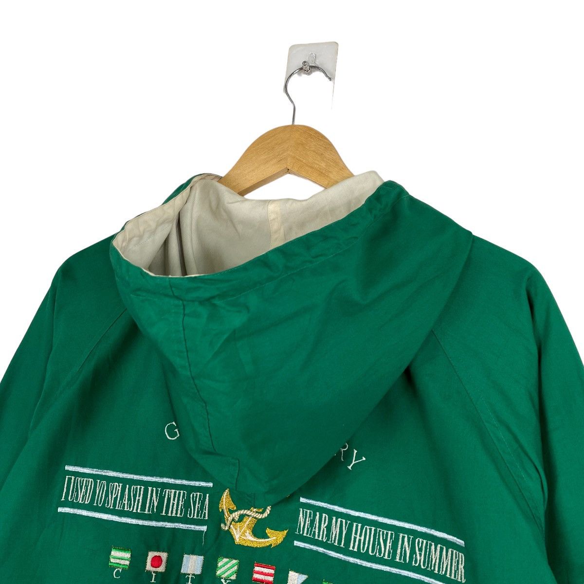 Japanese Brand Vintage 90s Grand Scenery Yatch Club Light Hoodie Jacket Size US M / EU 48-50 / 2 - 2 Thumbnail
