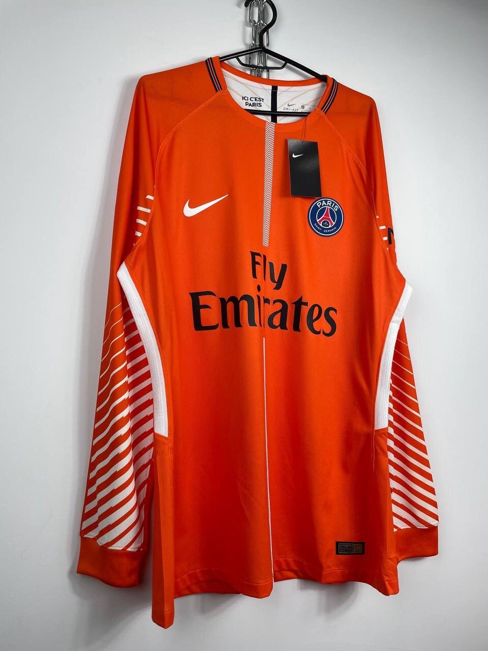 Japanese Brand × Nike BNWT 2017-2018 Nike PSG Player Issue Goalkeeper Jersey Shirt Size US XL / EU 56 / 4 - 1 Thumbnail